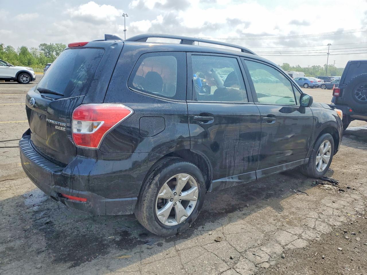2016 Subaru Forester 2.5i Black vin: JF2SJABC7GH497290