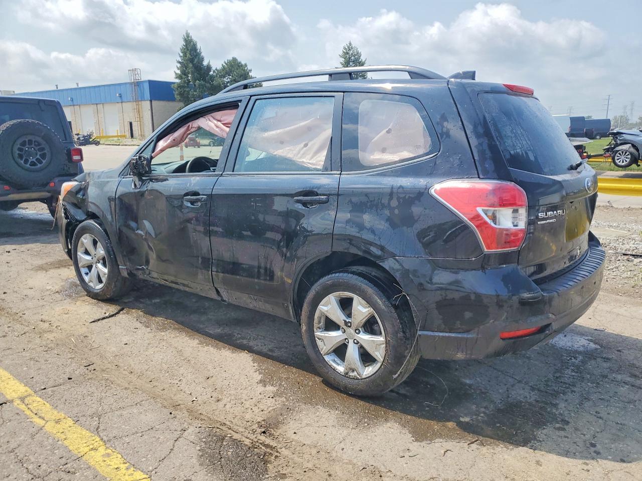 2016 Subaru Forester 2.5i Black vin: JF2SJABC7GH497290