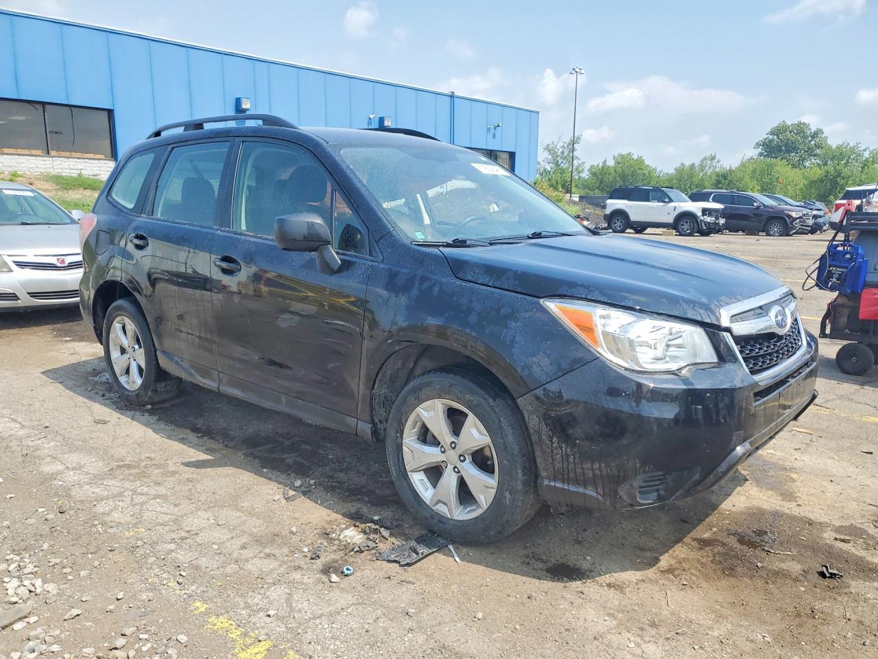 2016 Subaru Forester 2.5i Black vin: JF2SJABC7GH497290