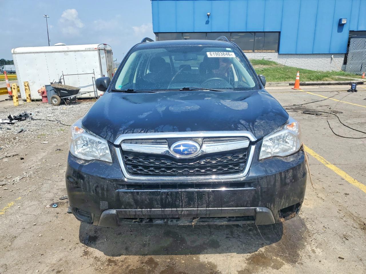 2016 Subaru Forester 2.5i Black vin: JF2SJABC7GH497290