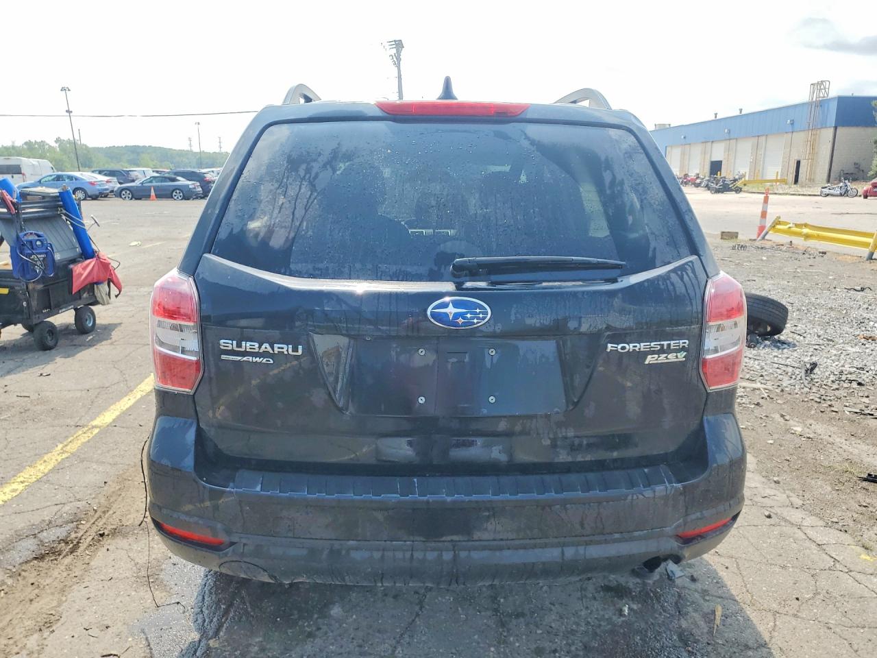 2016 Subaru Forester 2.5i Black vin: JF2SJABC7GH497290
