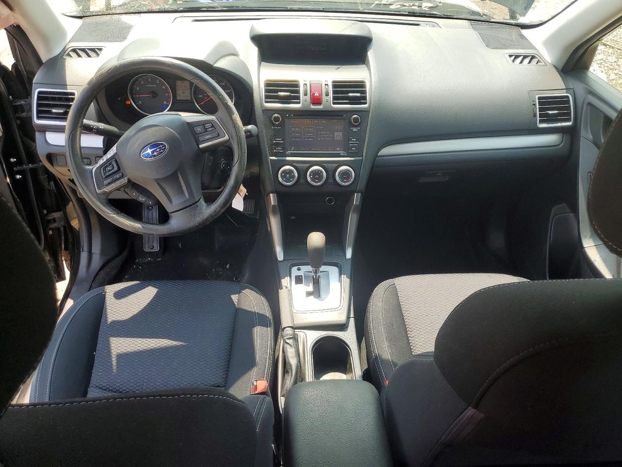 2016 Subaru Forester 2.5i Black vin: JF2SJABC7GH497290