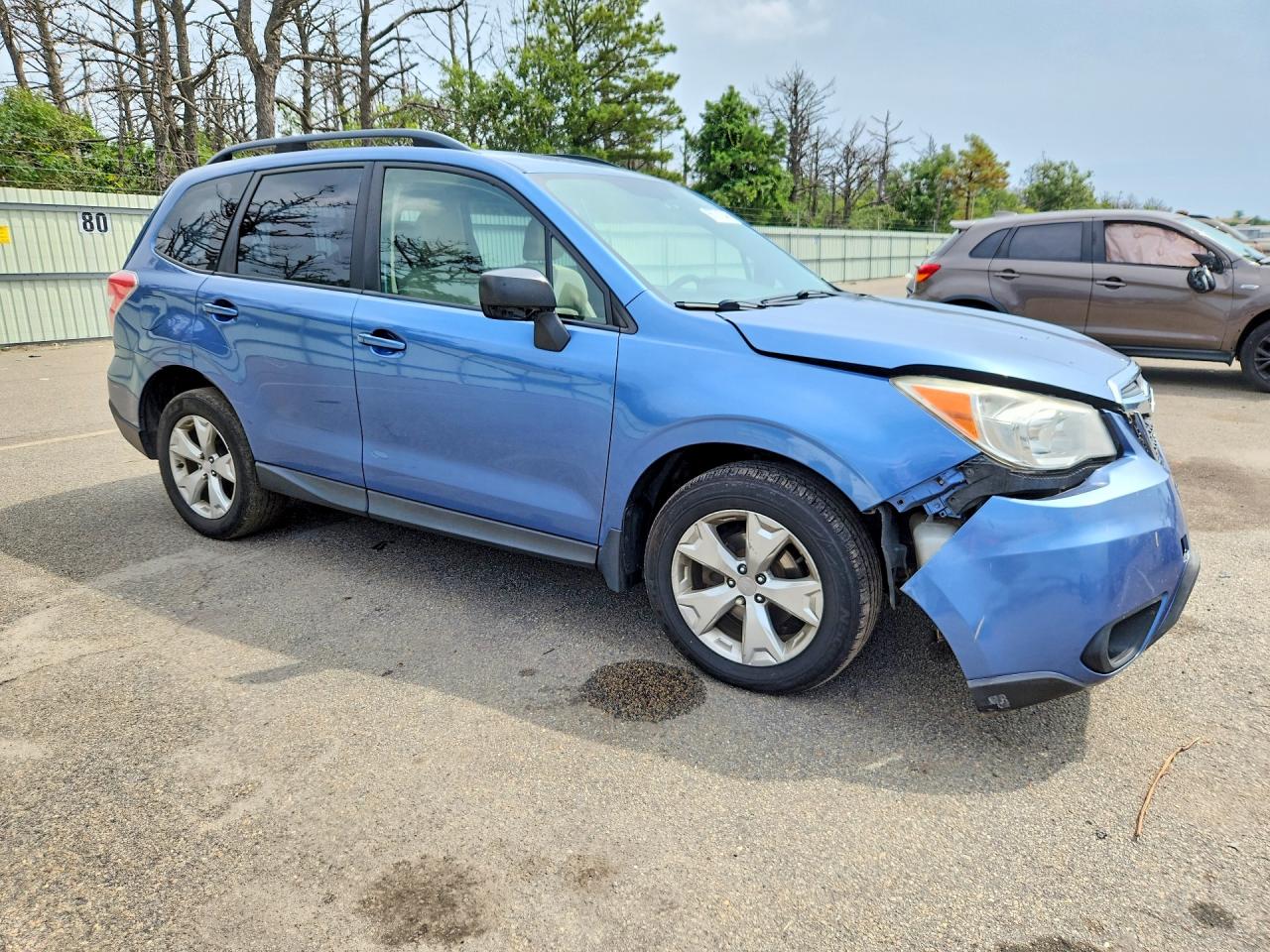 2015 Subaru Forester 2.5i Blue vin: JF2SJABC8FH530280