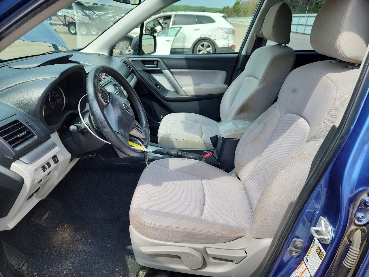 2015 Subaru Forester 2.5i Blue vin: JF2SJABC8FH530280