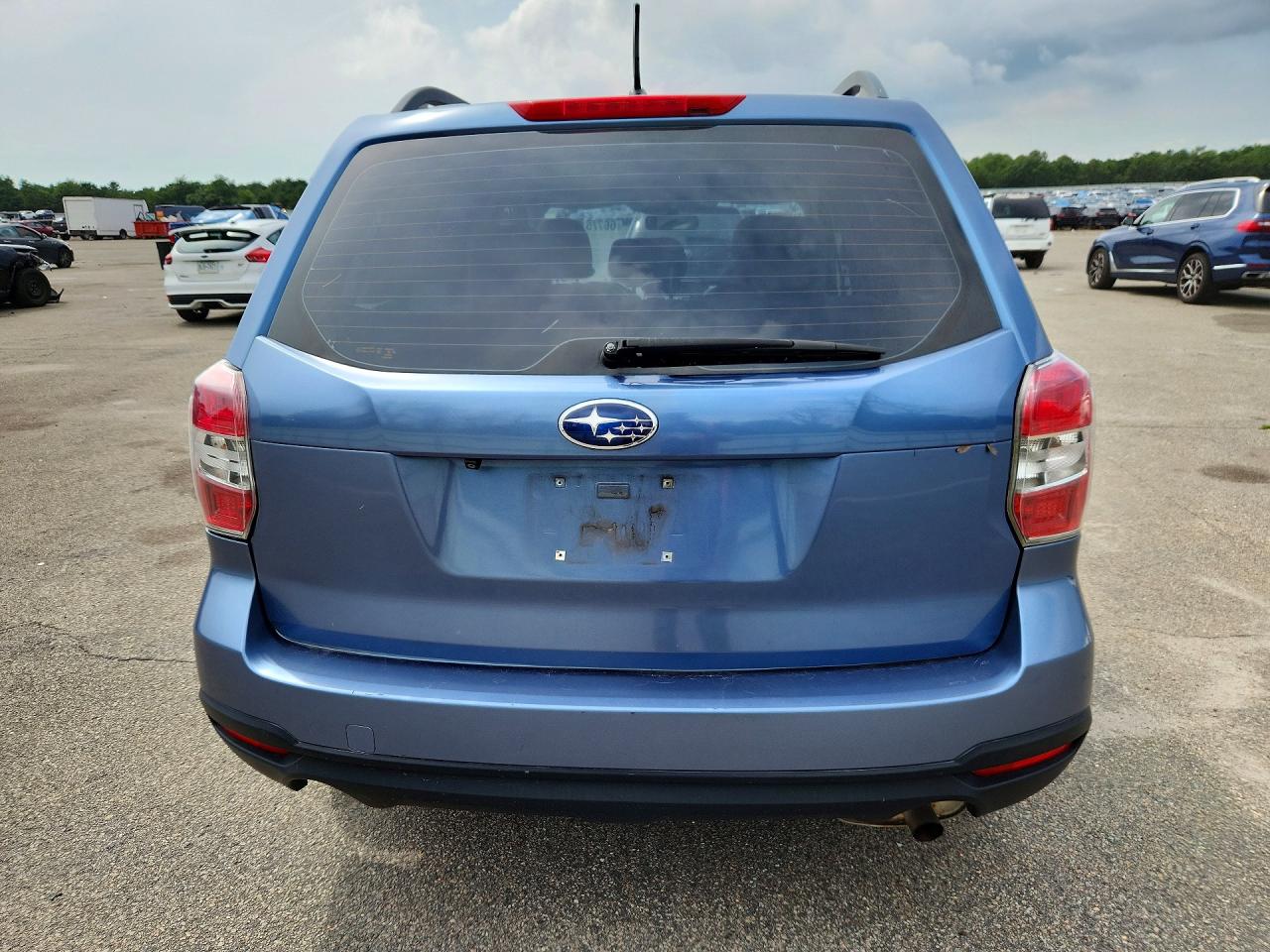 2015 Subaru Forester 2.5i Blue vin: JF2SJABC8FH530280