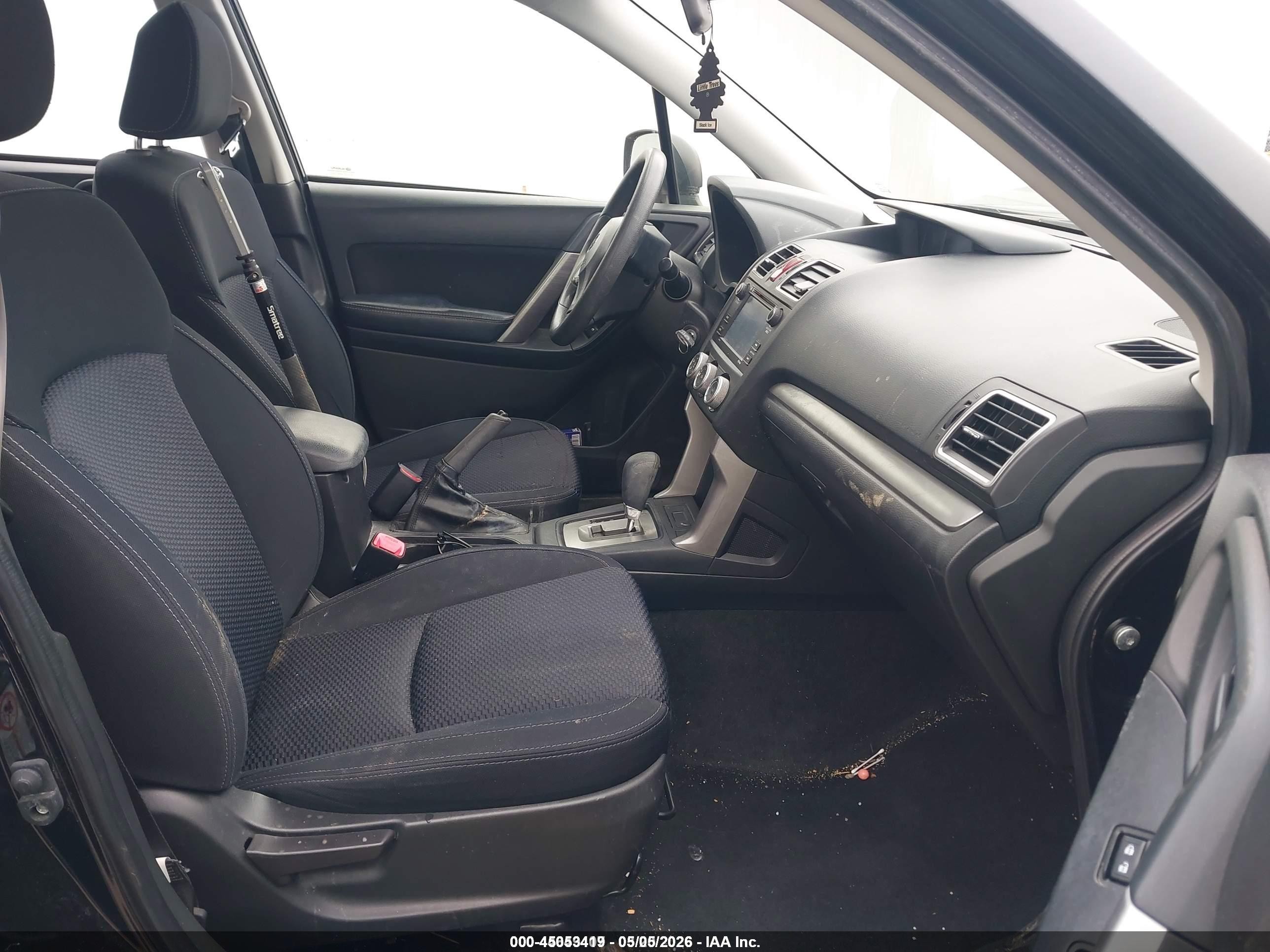 2016 Subaru Forester 2.5i Серый vin: JF2SJABC8GH440872