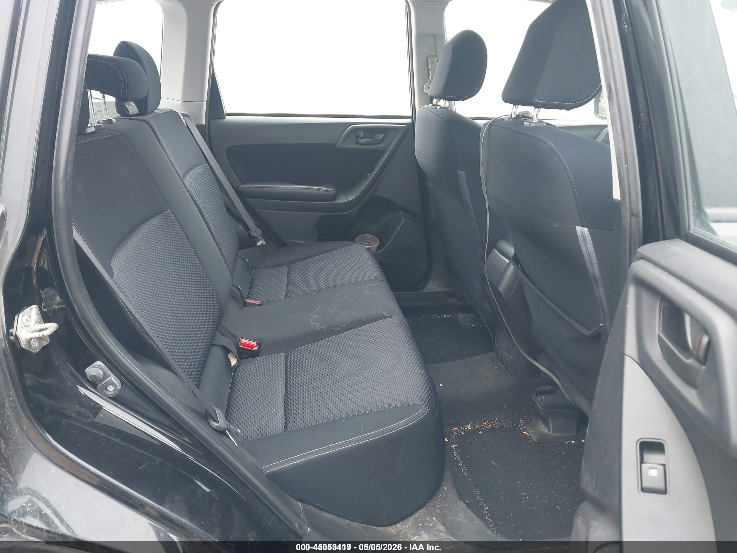 2016 Subaru Forester 2.5i Серый vin: JF2SJABC8GH440872