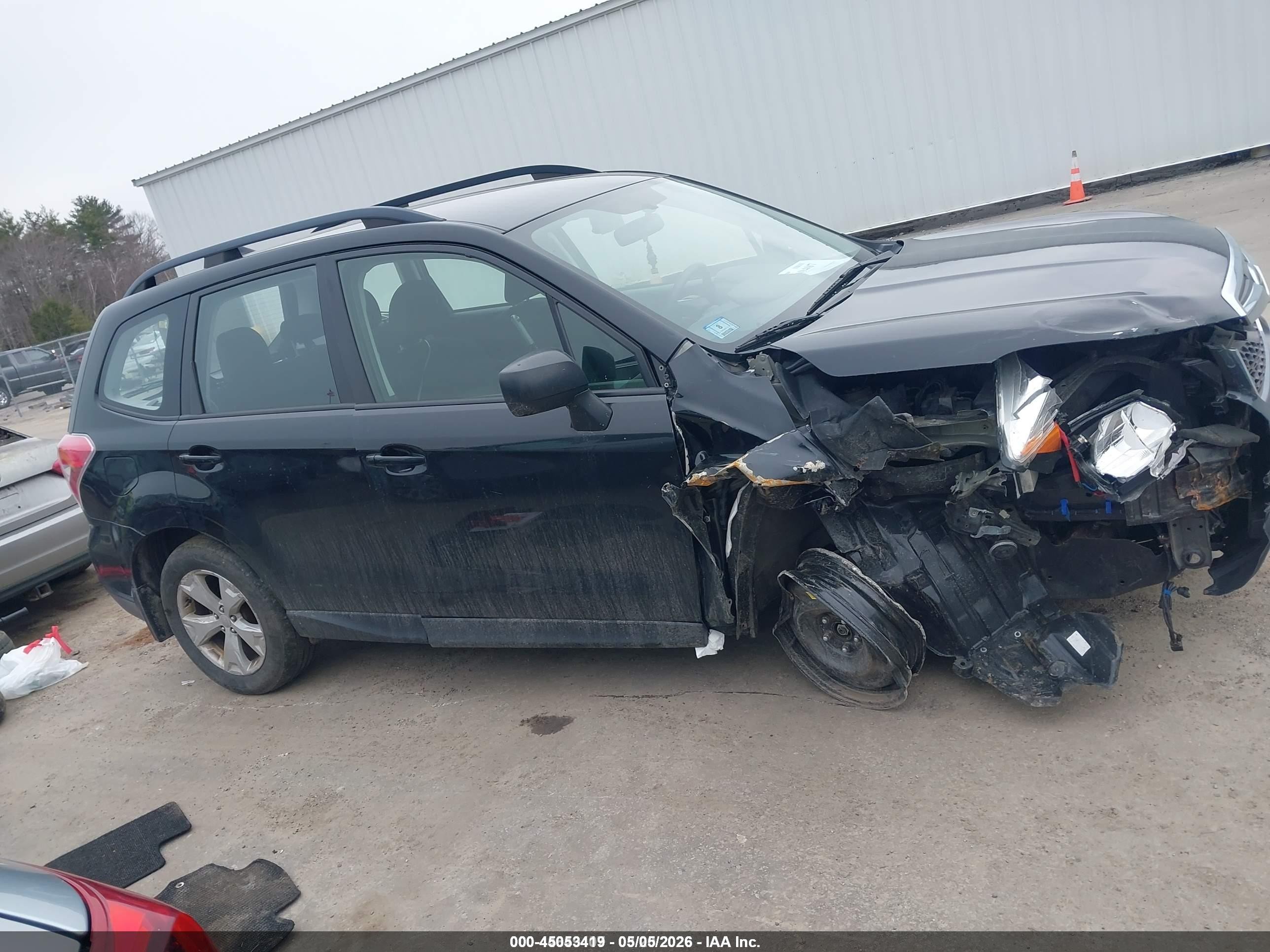 2016 Subaru Forester 2.5i Серый vin: JF2SJABC8GH440872