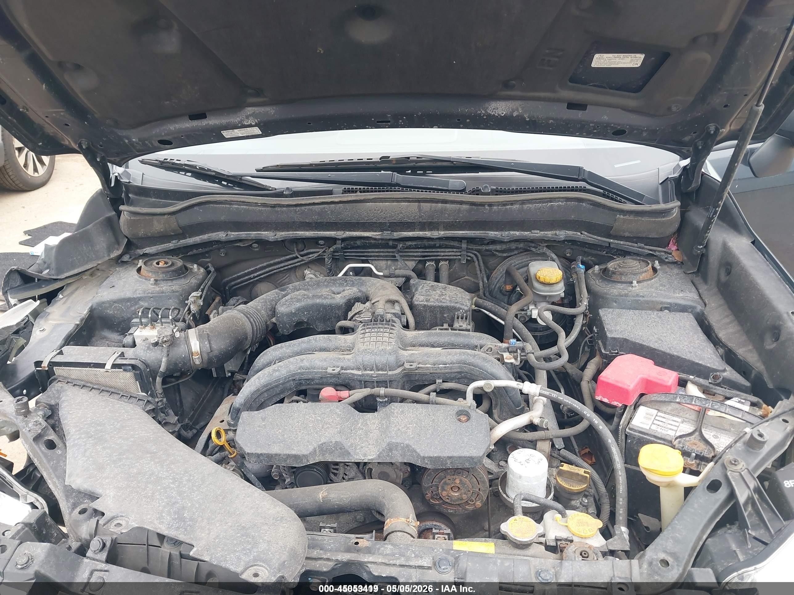 2016 Subaru Forester 2.5i Серый vin: JF2SJABC8GH440872