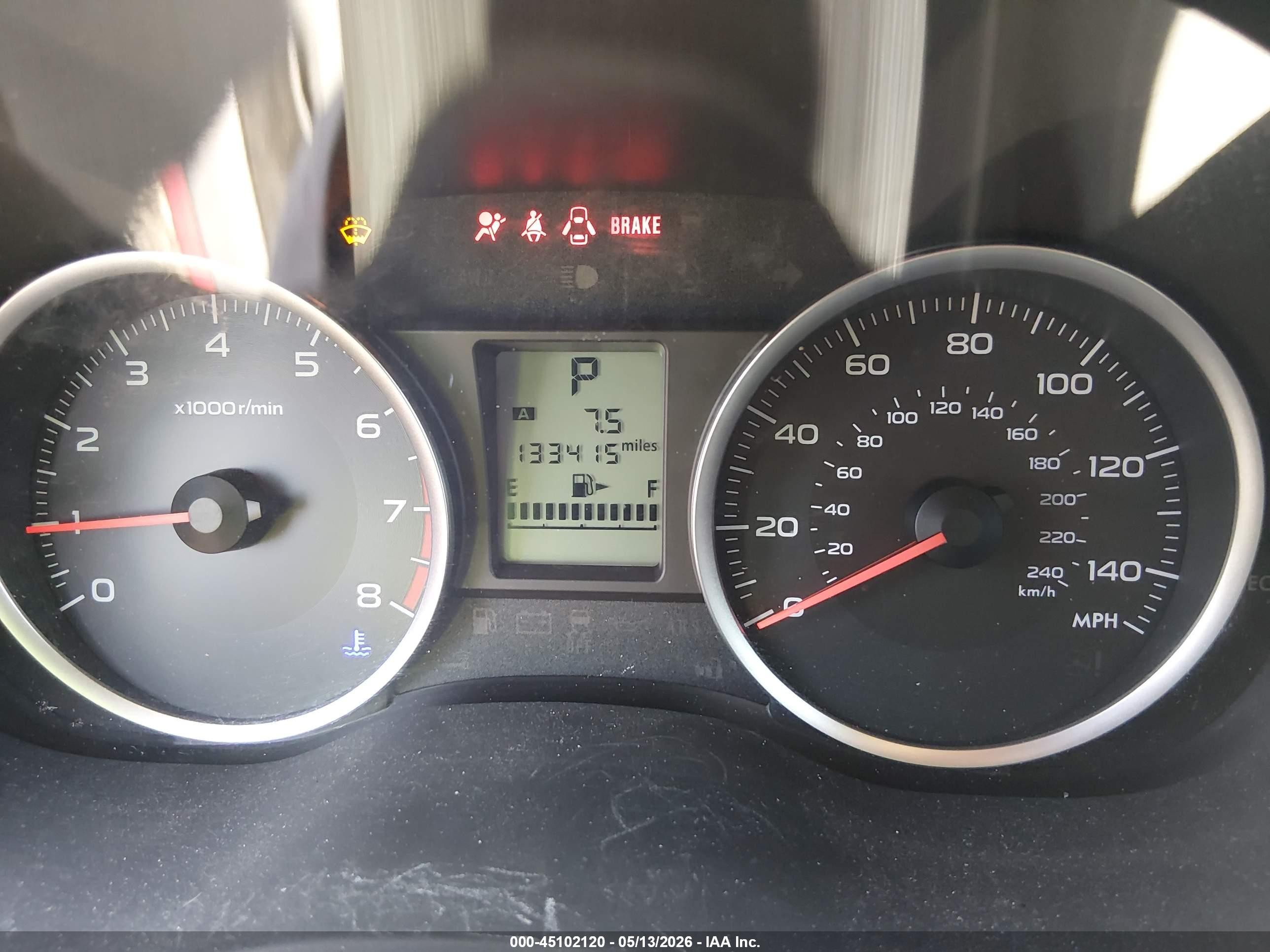 2015 Subaru Forester 2.5i Красный vin: JF2SJABC9FH420399