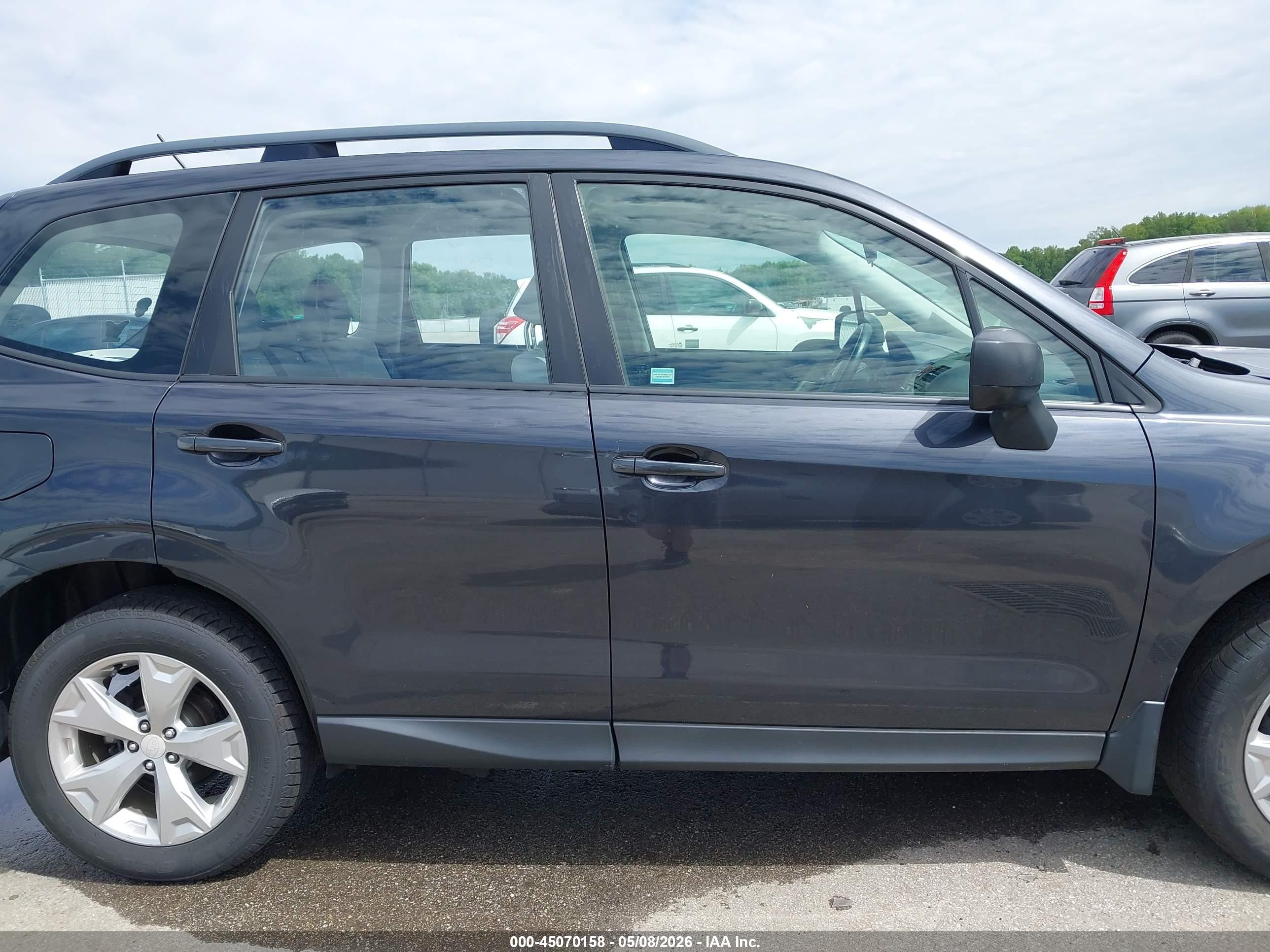 2015 Subaru Forester 2.5i Black vin: JF2SJABC9FH462040