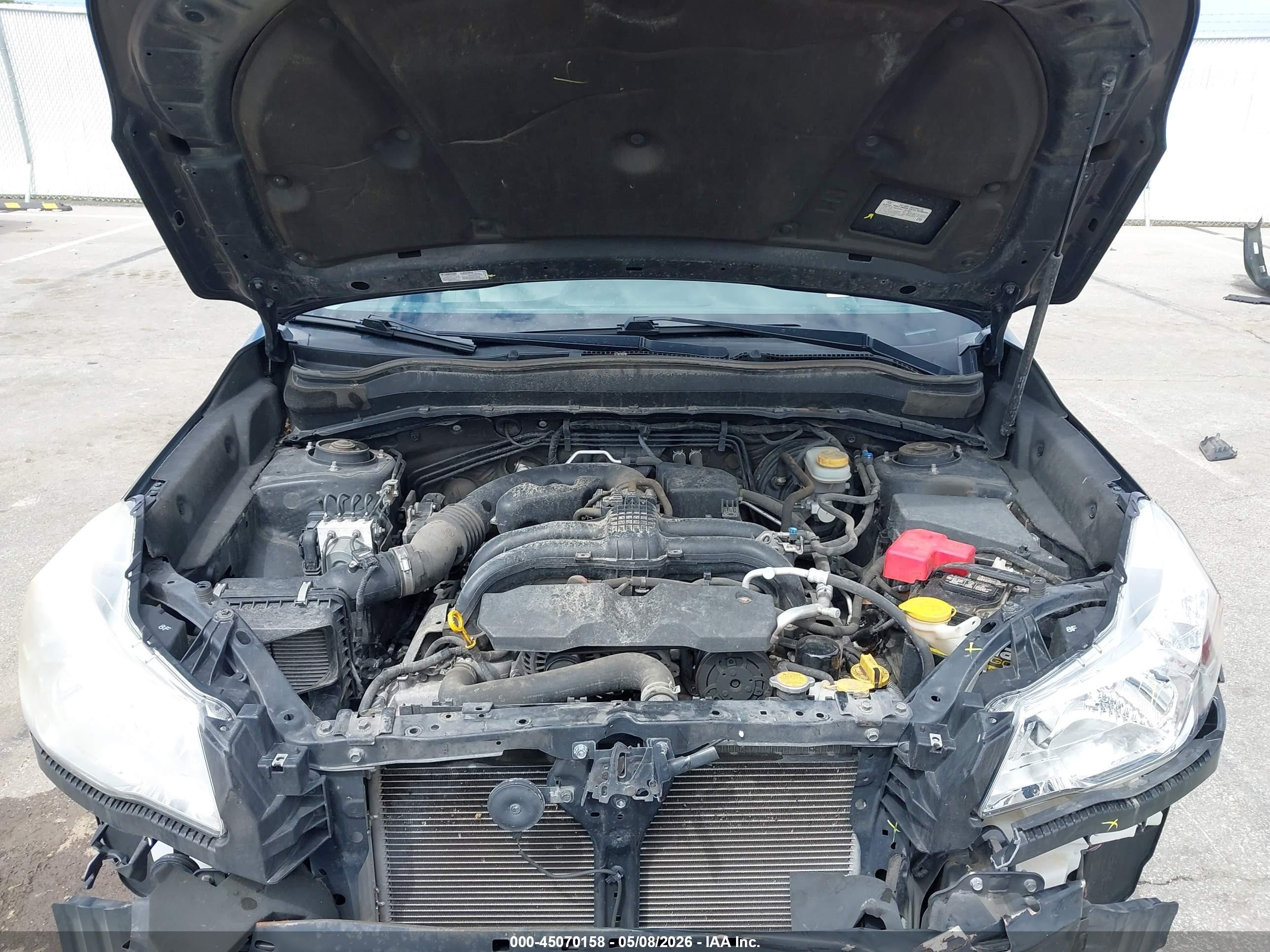 2015 Subaru Forester 2.5i Black vin: JF2SJABC9FH462040