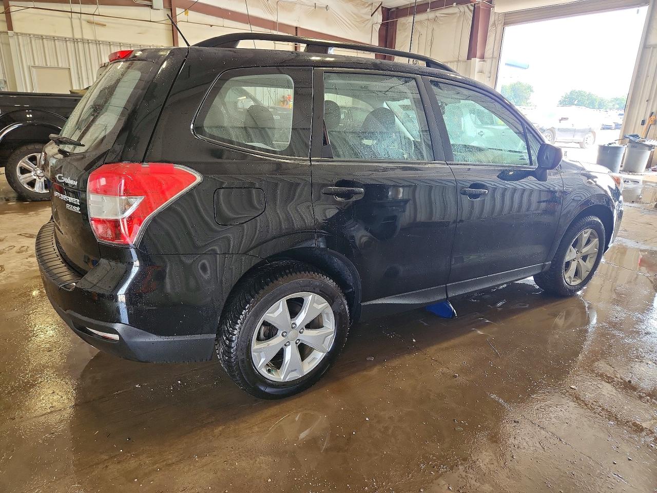 2015 Subaru Forester 2.5i Black vin: JF2SJABC9FH471434