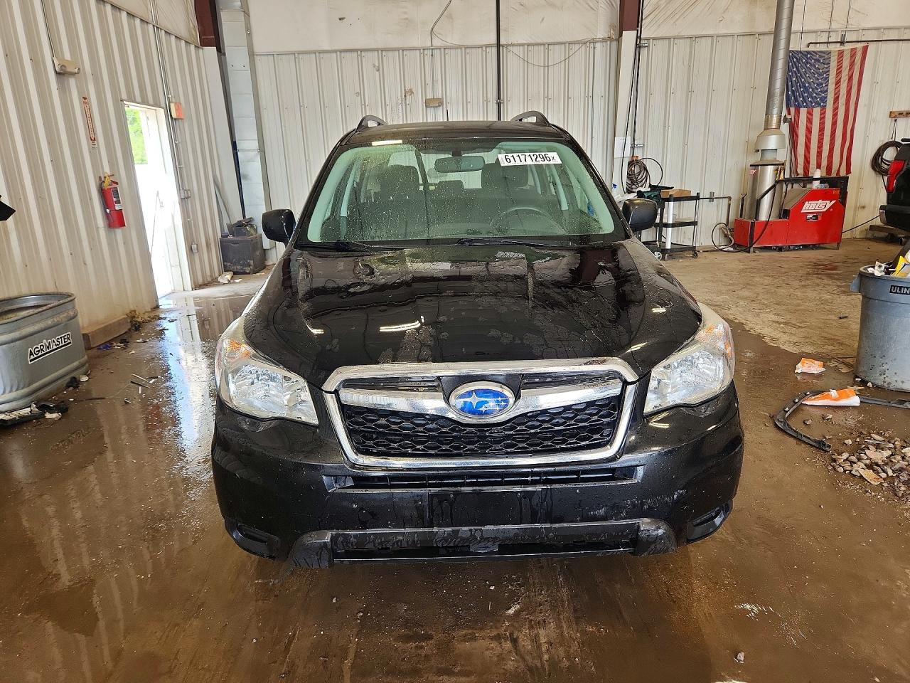 2015 Subaru Forester 2.5i Black vin: JF2SJABC9FH471434