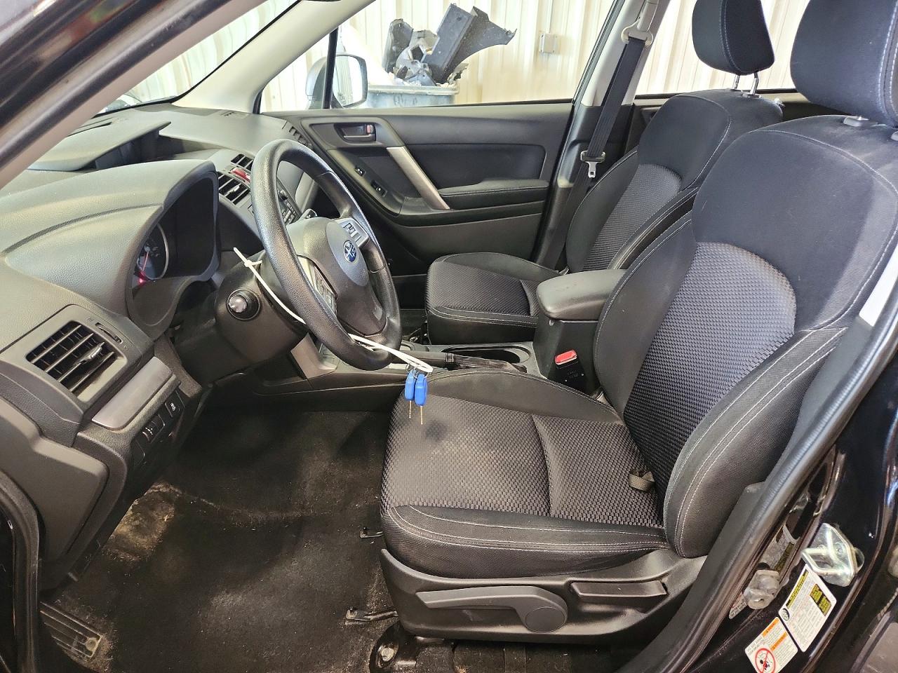 2015 Subaru Forester 2.5i Black vin: JF2SJABC9FH471434
