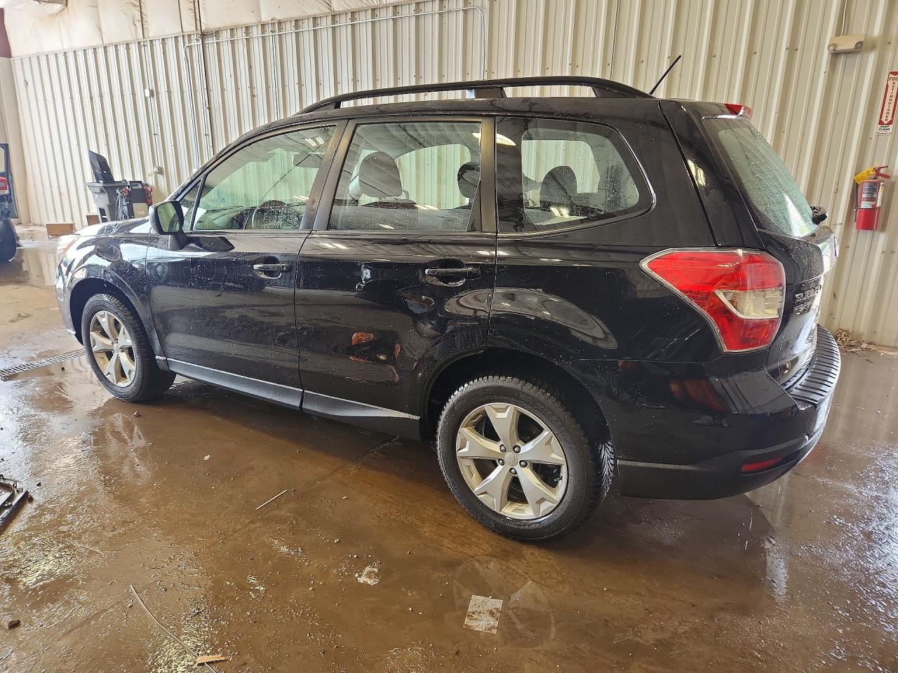 2015 Subaru Forester 2.5i Black vin: JF2SJABC9FH471434