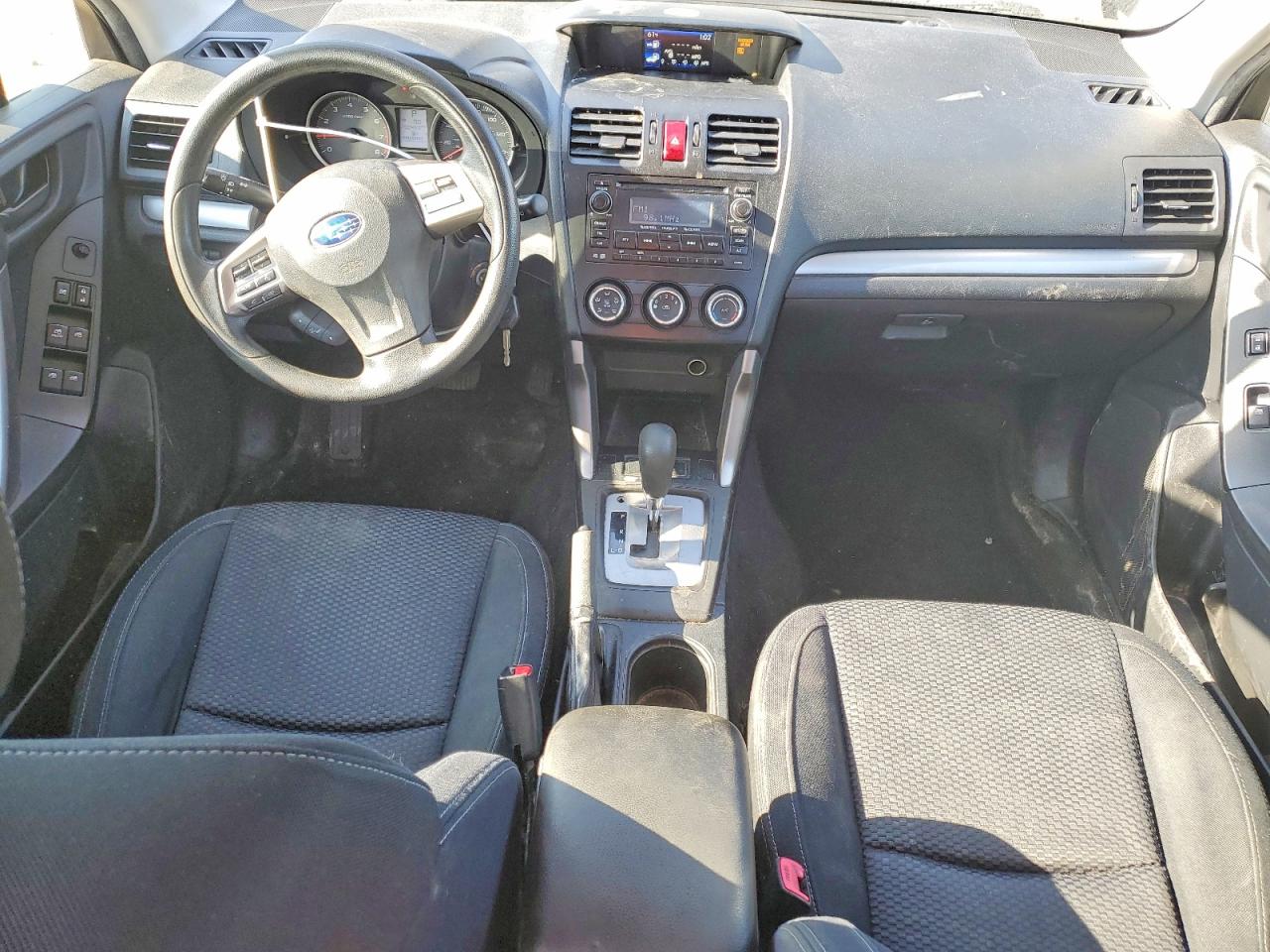 2015 Subaru Forester 2.5i Black vin: JF2SJABC9FH500284