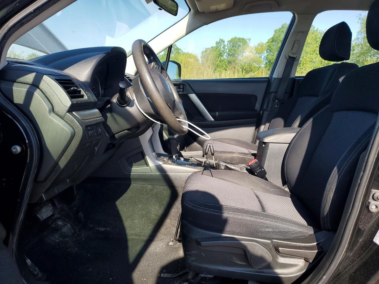 2015 Subaru Forester 2.5i Black vin: JF2SJABC9FH500284