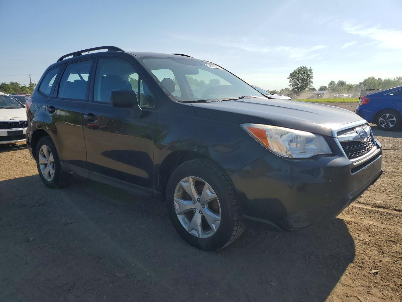 2015 Subaru Forester 2.5i Black vin: JF2SJABC9FH500284