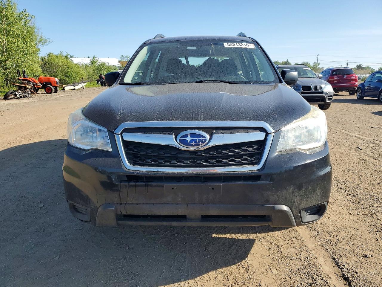 2015 Subaru Forester 2.5i Black vin: JF2SJABC9FH500284