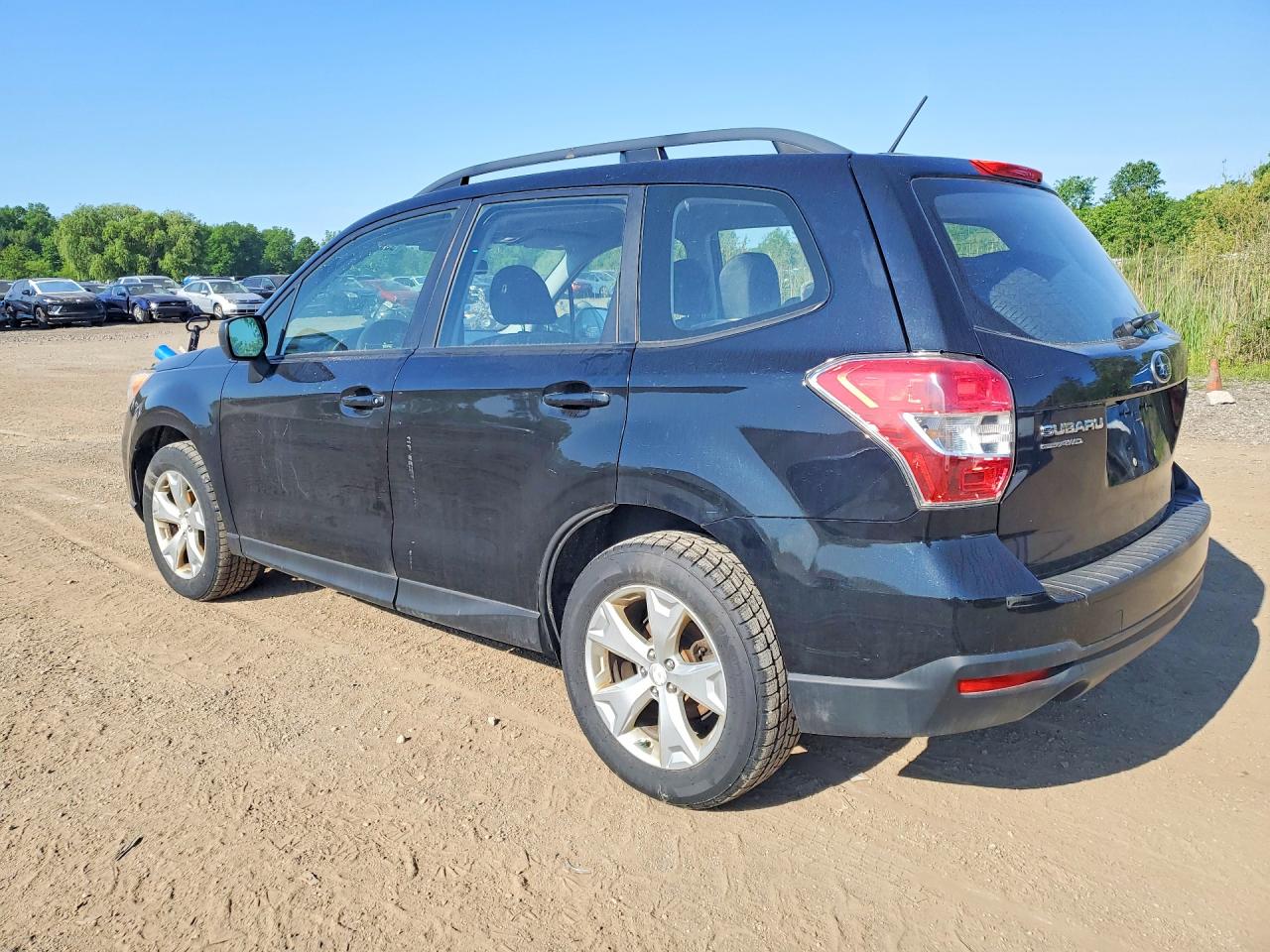 2015 Subaru Forester 2.5i Black vin: JF2SJABC9FH500284