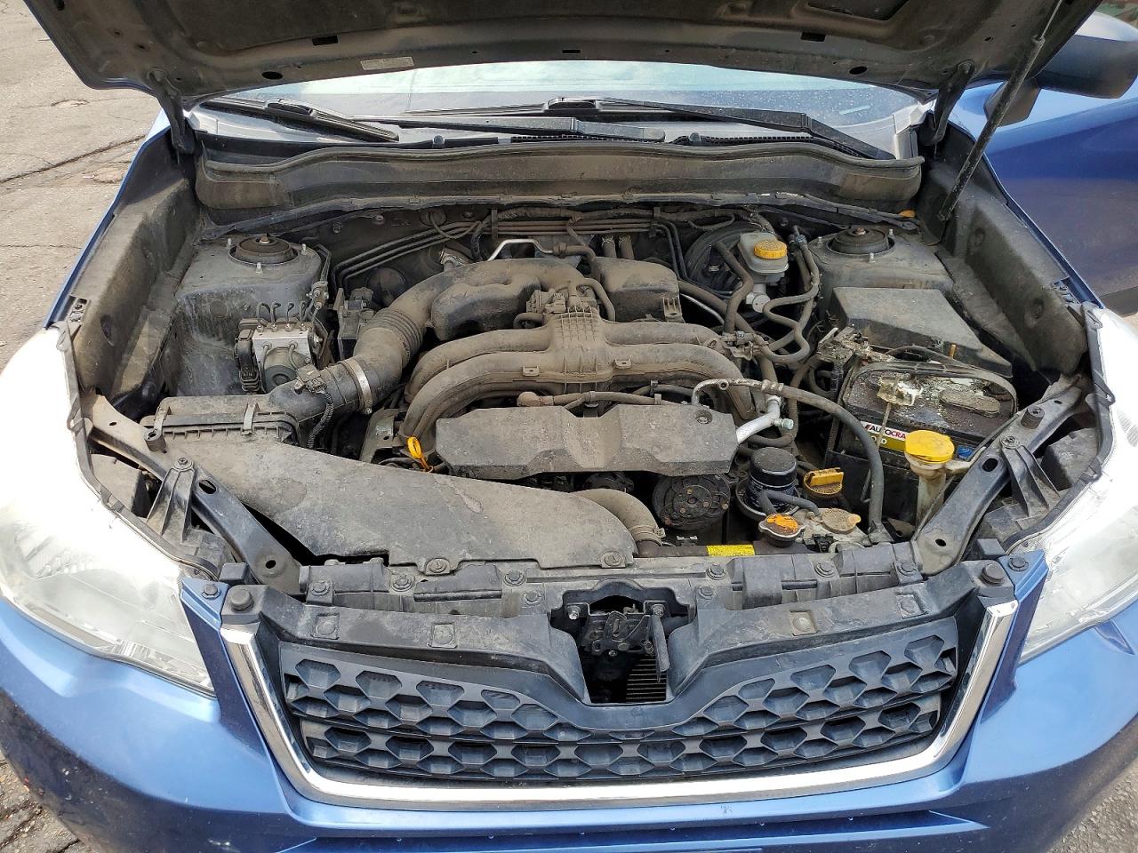 2015 Subaru Forester 2.5i Blue vin: JF2SJABC9FH520860