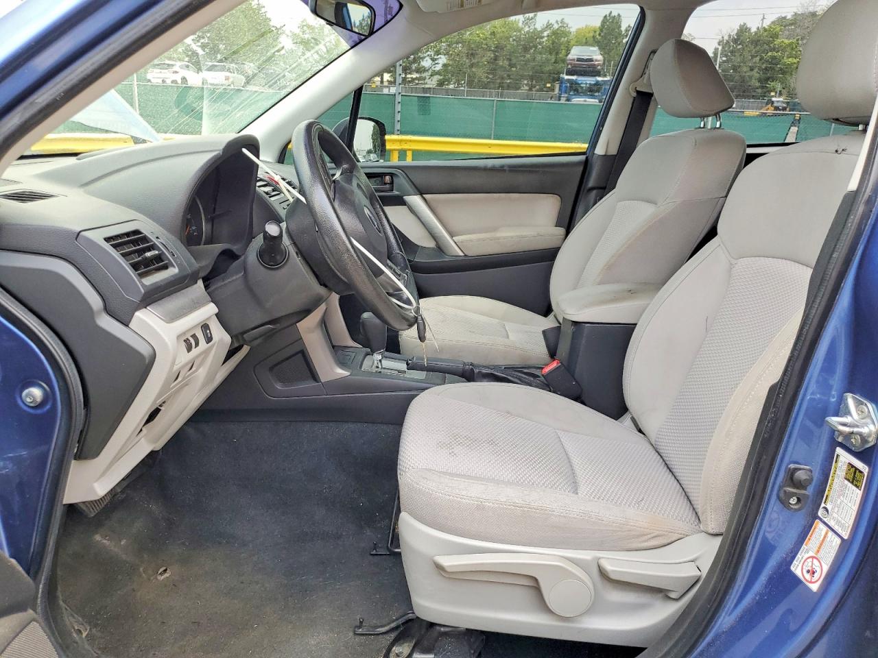 2015 Subaru Forester 2.5i Blue vin: JF2SJABC9FH520860