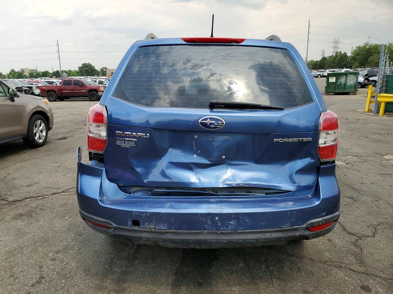 2015 Subaru Forester 2.5i Blue vin: JF2SJABC9FH520860
