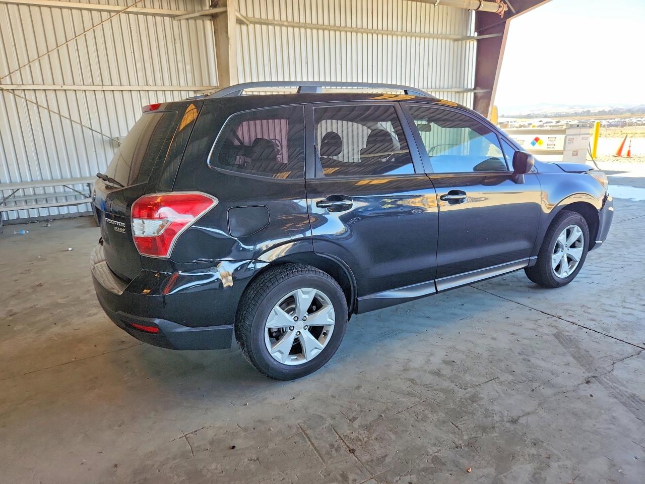 2015 Subaru Forester 2.5i Black vin: JF2SJABC9FH524052