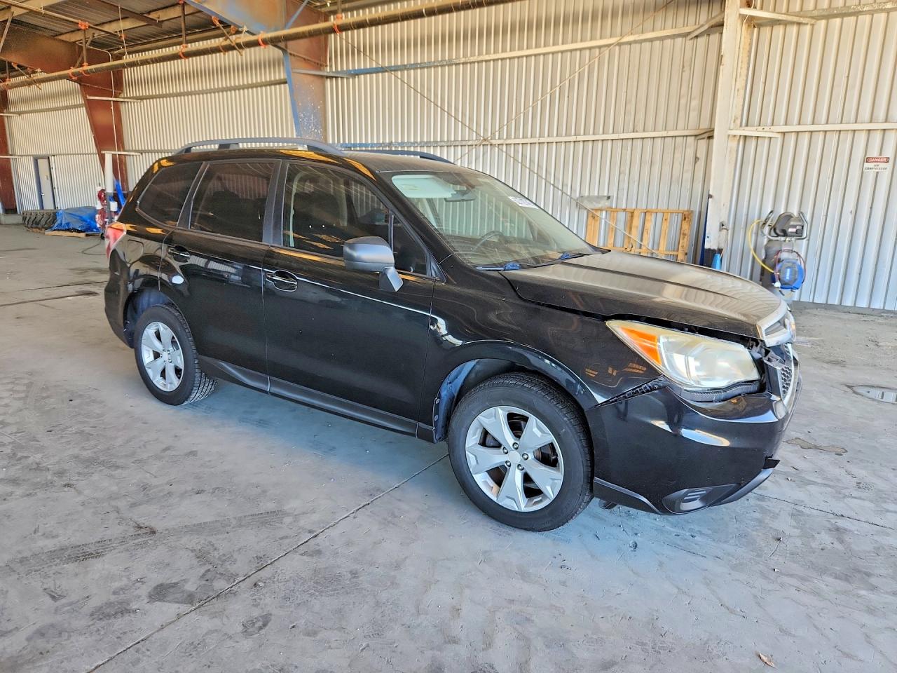 2015 Subaru Forester 2.5i Black vin: JF2SJABC9FH524052