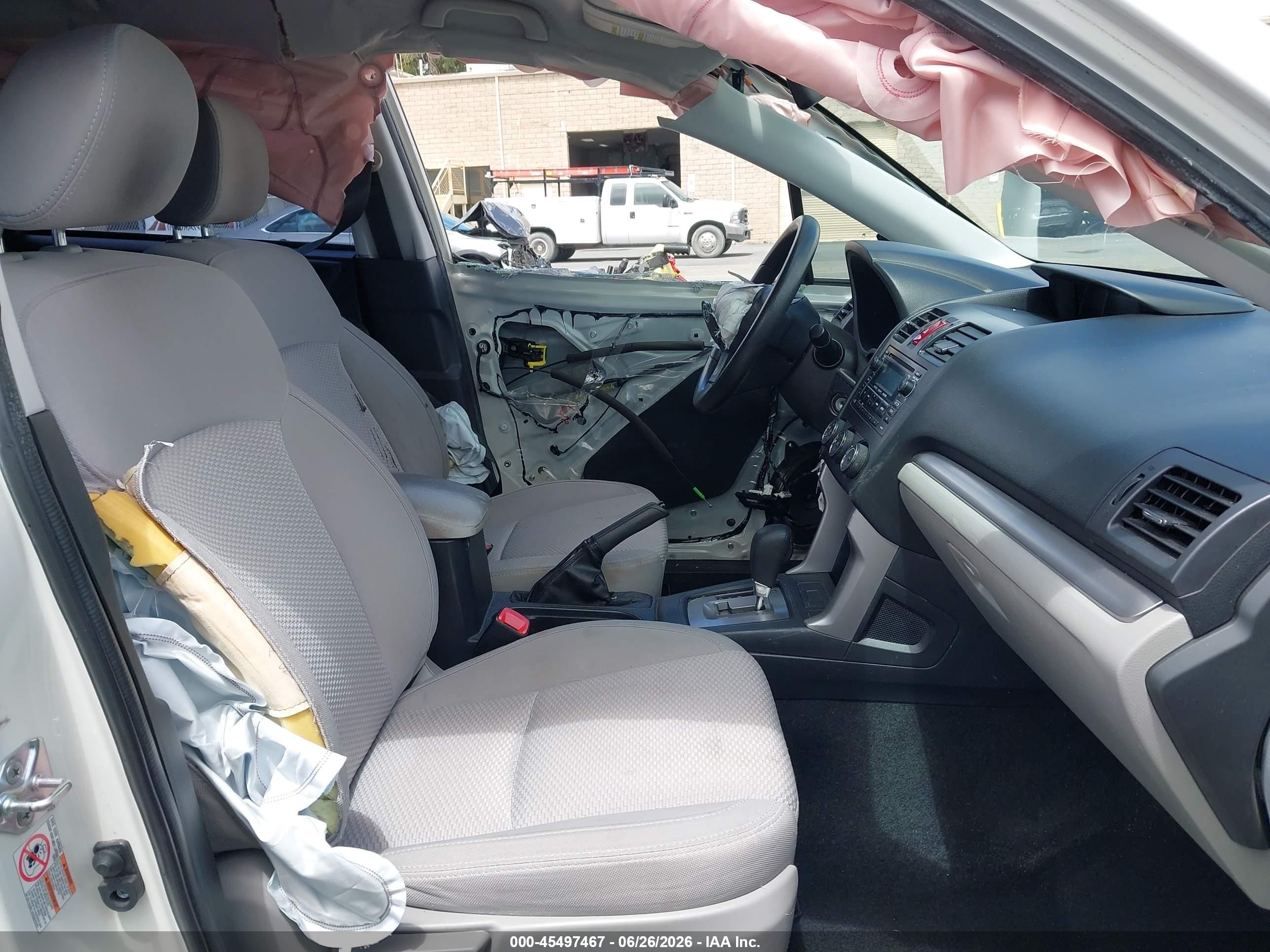2015 Subaru Forester 2.5i Черный vin: JF2SJABC9FH540414