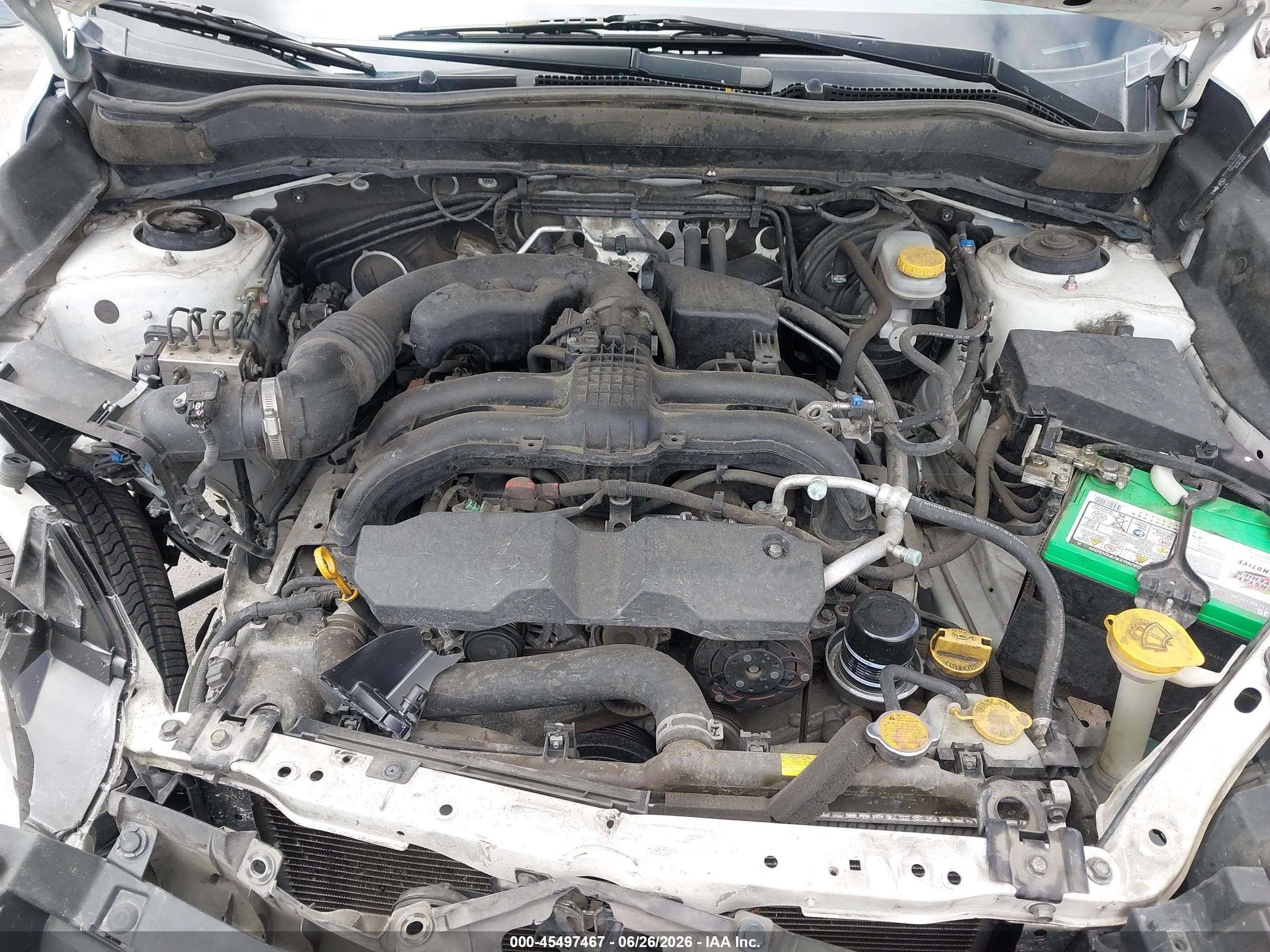 2015 Subaru Forester 2.5i Черный vin: JF2SJABC9FH540414