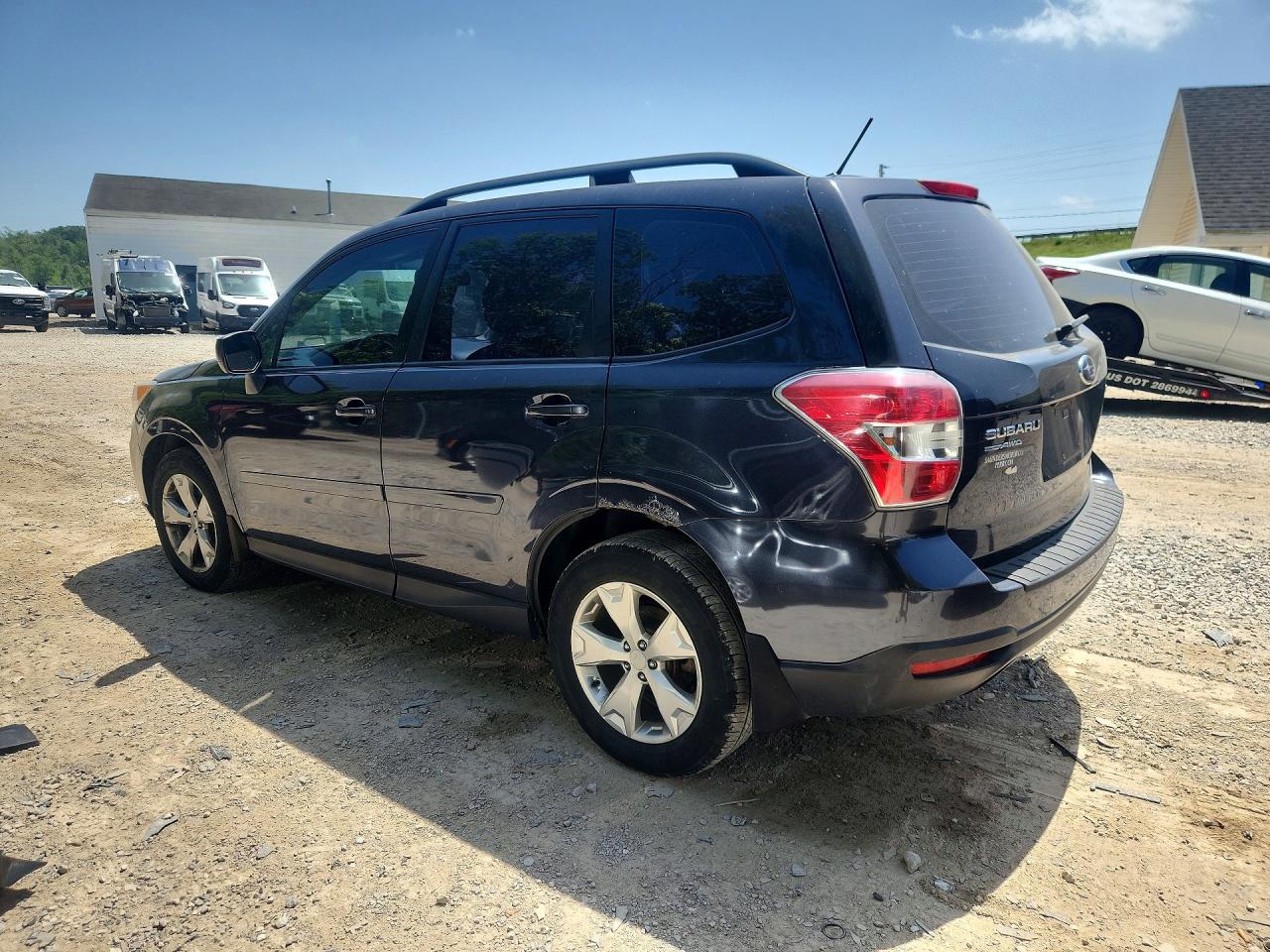 2015 Subaru Forester 2.5i Blue vin: JF2SJABC9FH559643