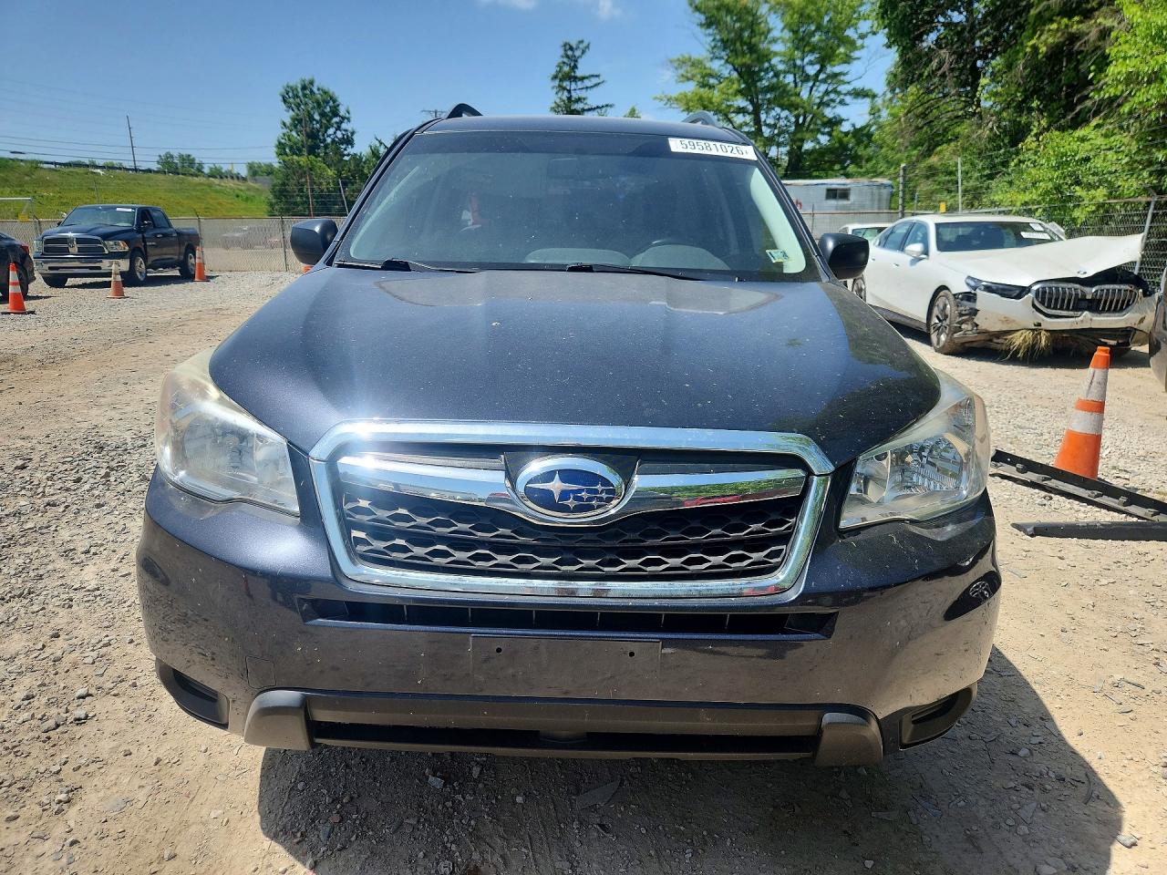 2015 Subaru Forester 2.5i Blue vin: JF2SJABC9FH559643