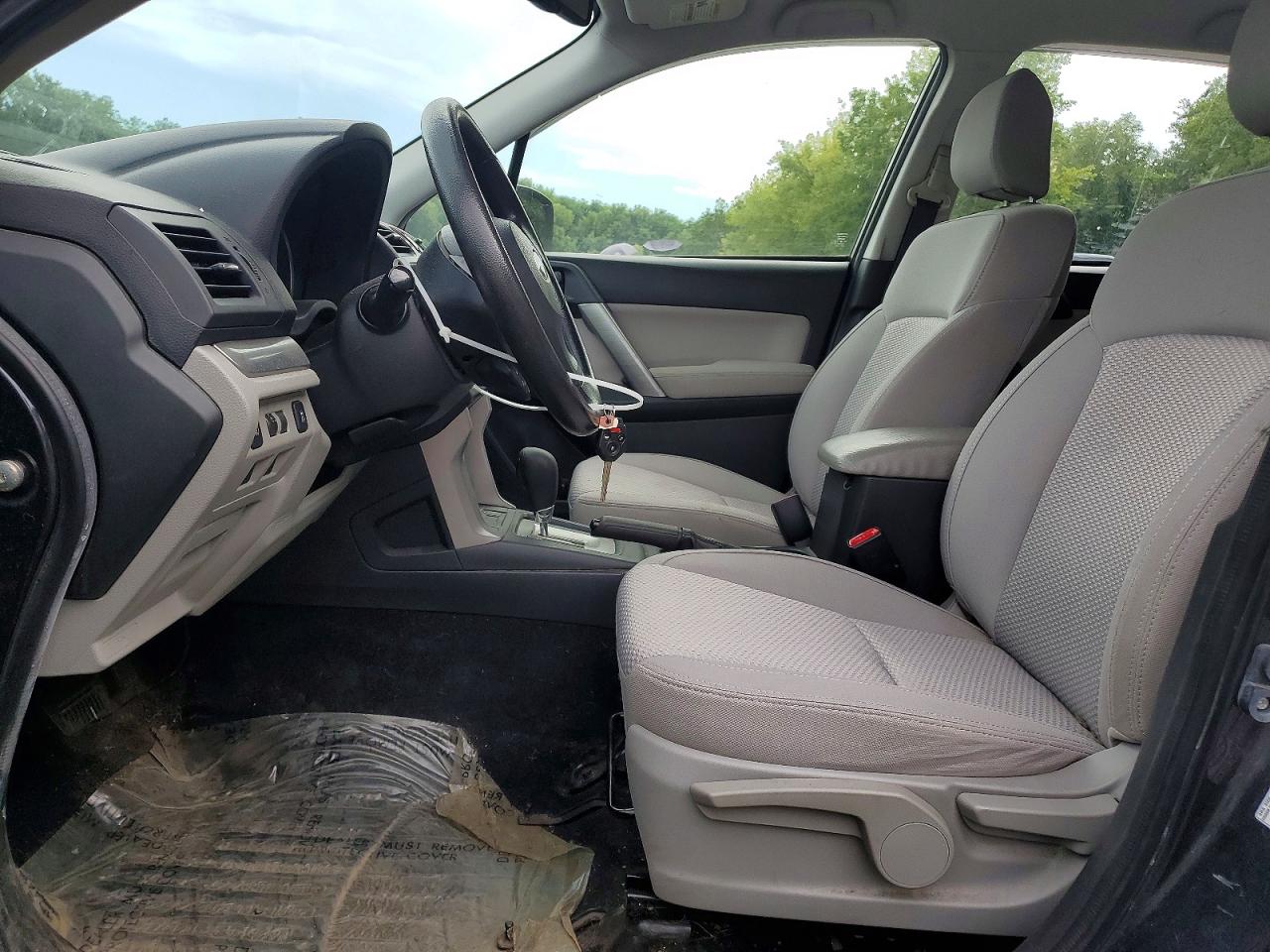 2015 Subaru Forester 2.5i Gray vin: JF2SJABC9FH840194