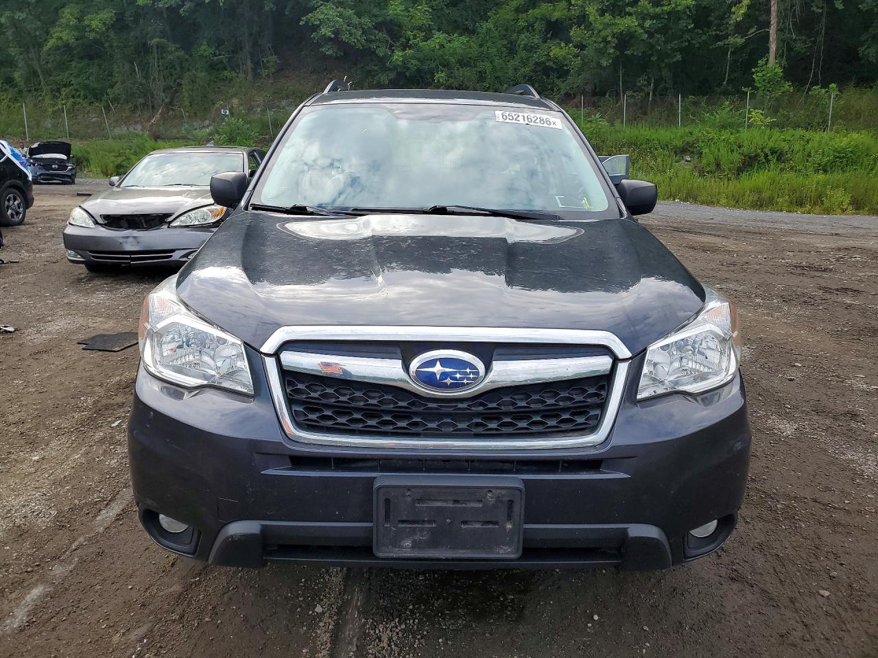 2015 Subaru Forester 2.5i Gray vin: JF2SJABC9FH840194