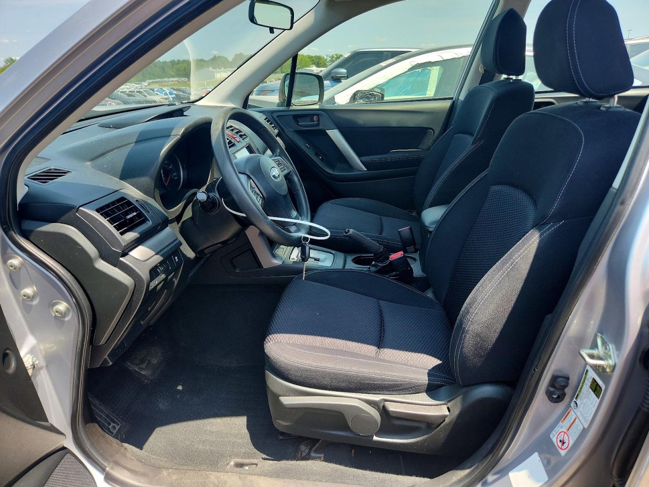 2015 Subaru Forester 2.5i Gray vin: JF2SJABCXFH422663