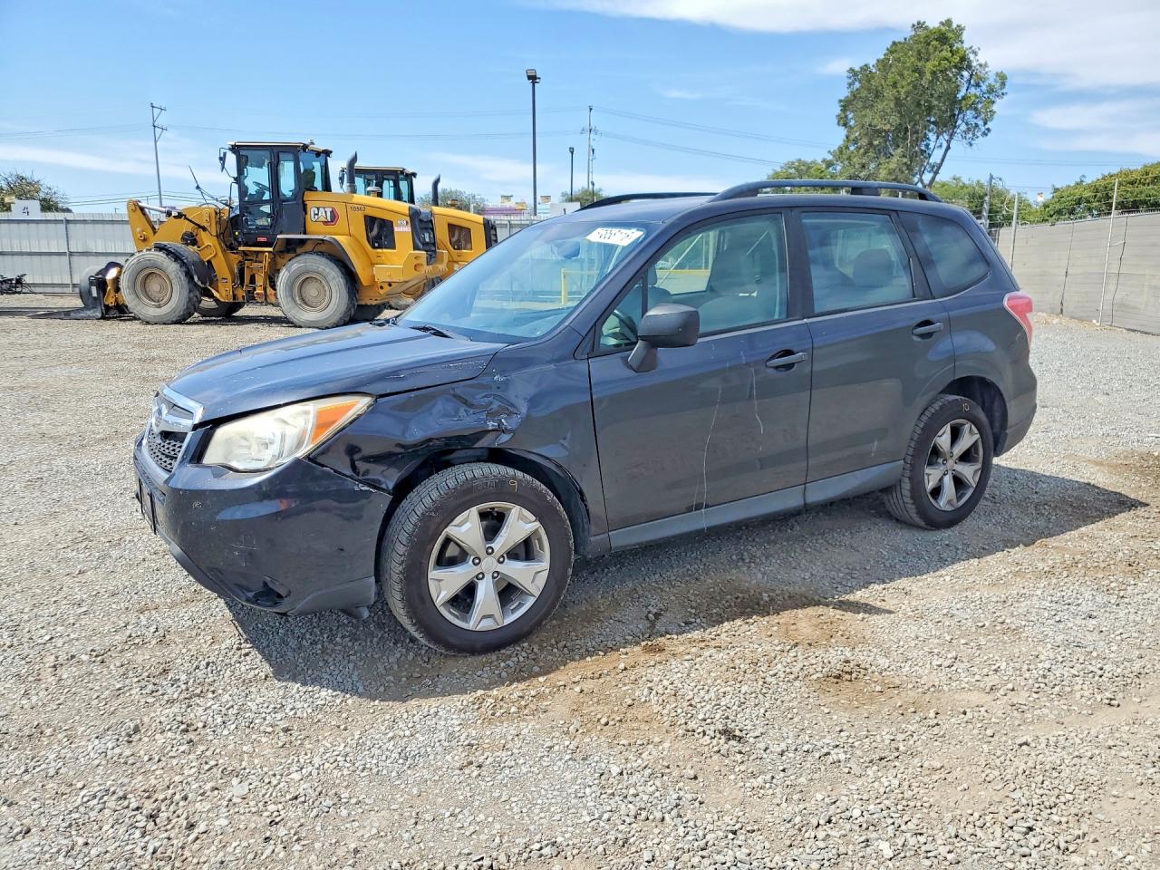 2015 Subaru Forester 2.5i Black vin: JF2SJABCXFH452245