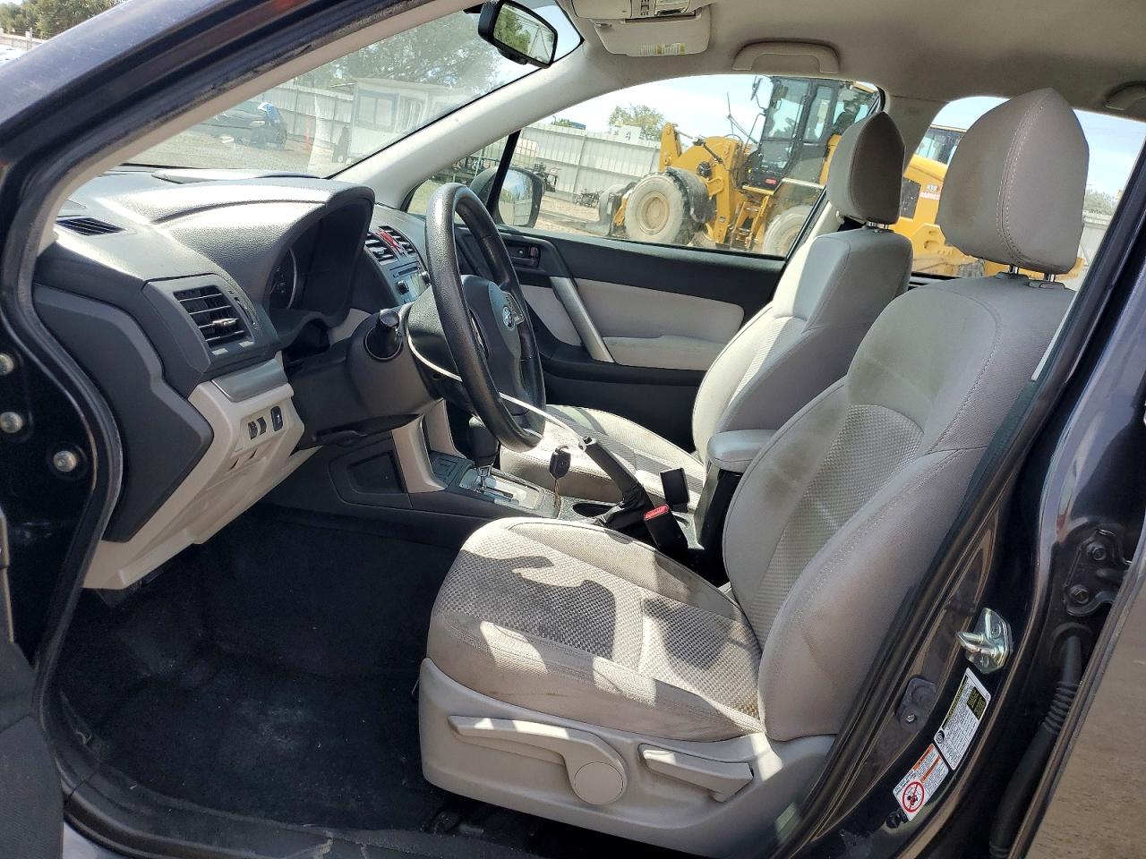 2015 Subaru Forester 2.5i Black vin: JF2SJABCXFH452245