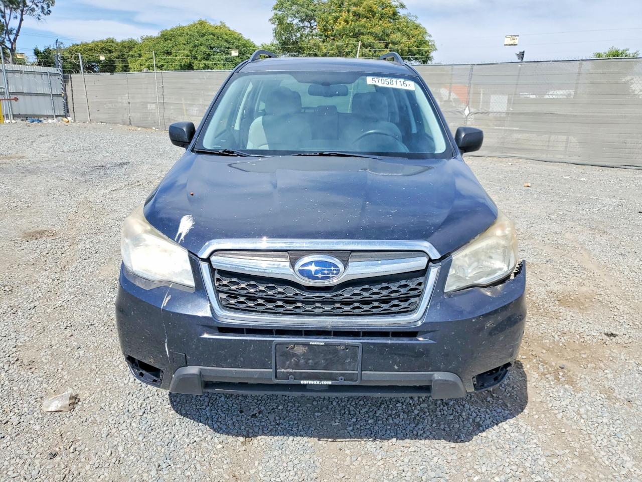 2015 Subaru Forester 2.5i Black vin: JF2SJABCXFH452245