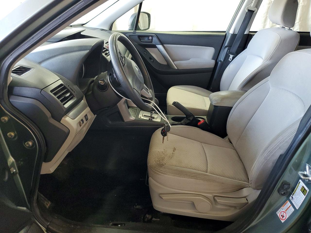 2015 Subaru Forester 2.5i Green vin: JF2SJABCXFH547954