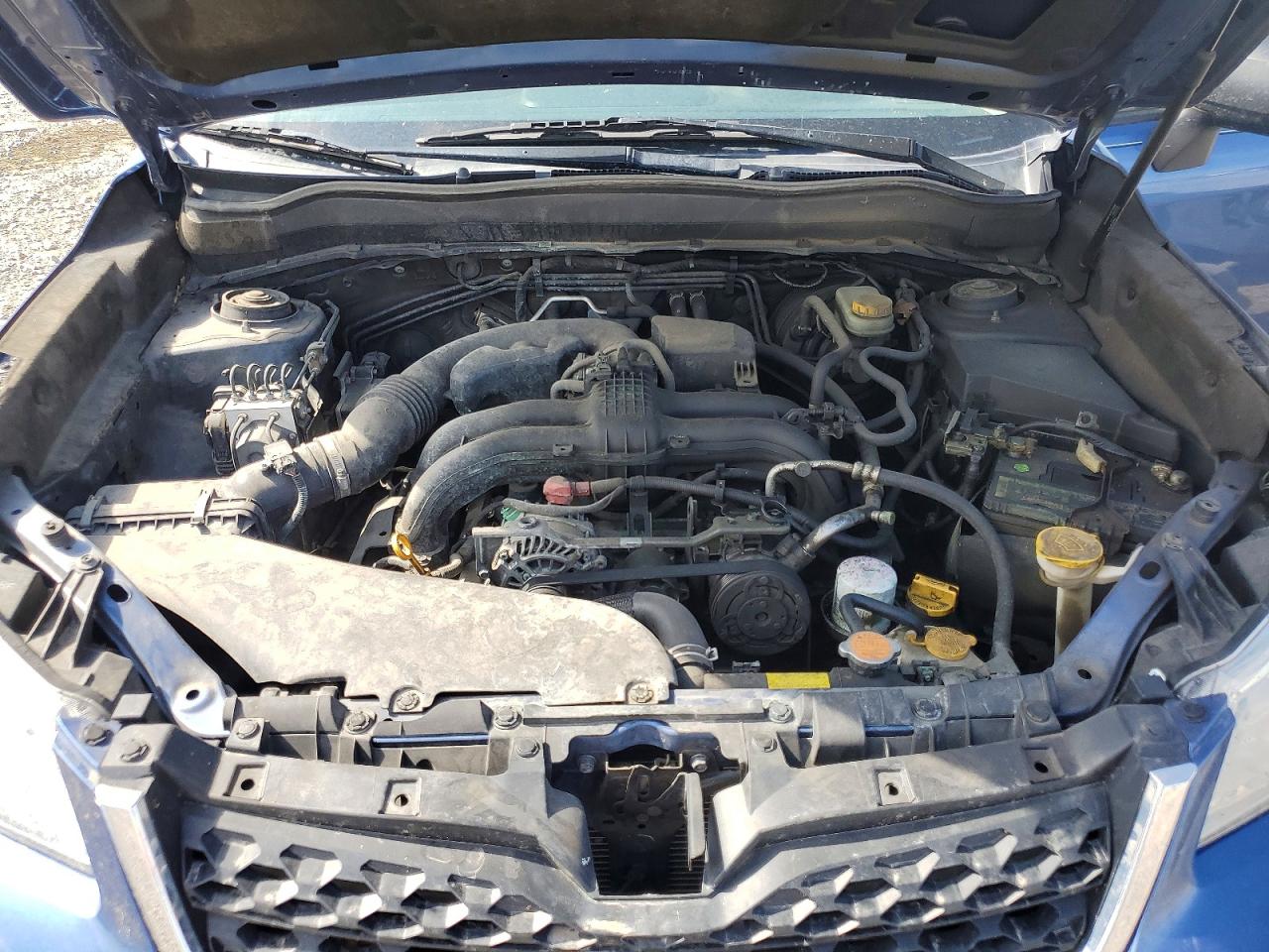 2015 Subaru Forester 2.5i Синий vin: JF2SJABCXFH573776