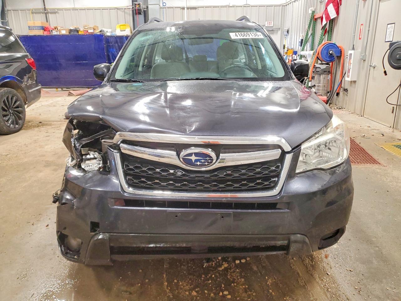 2015 Subaru Forester 2.5i Charcoal vin: JF2SJABCXFH832153