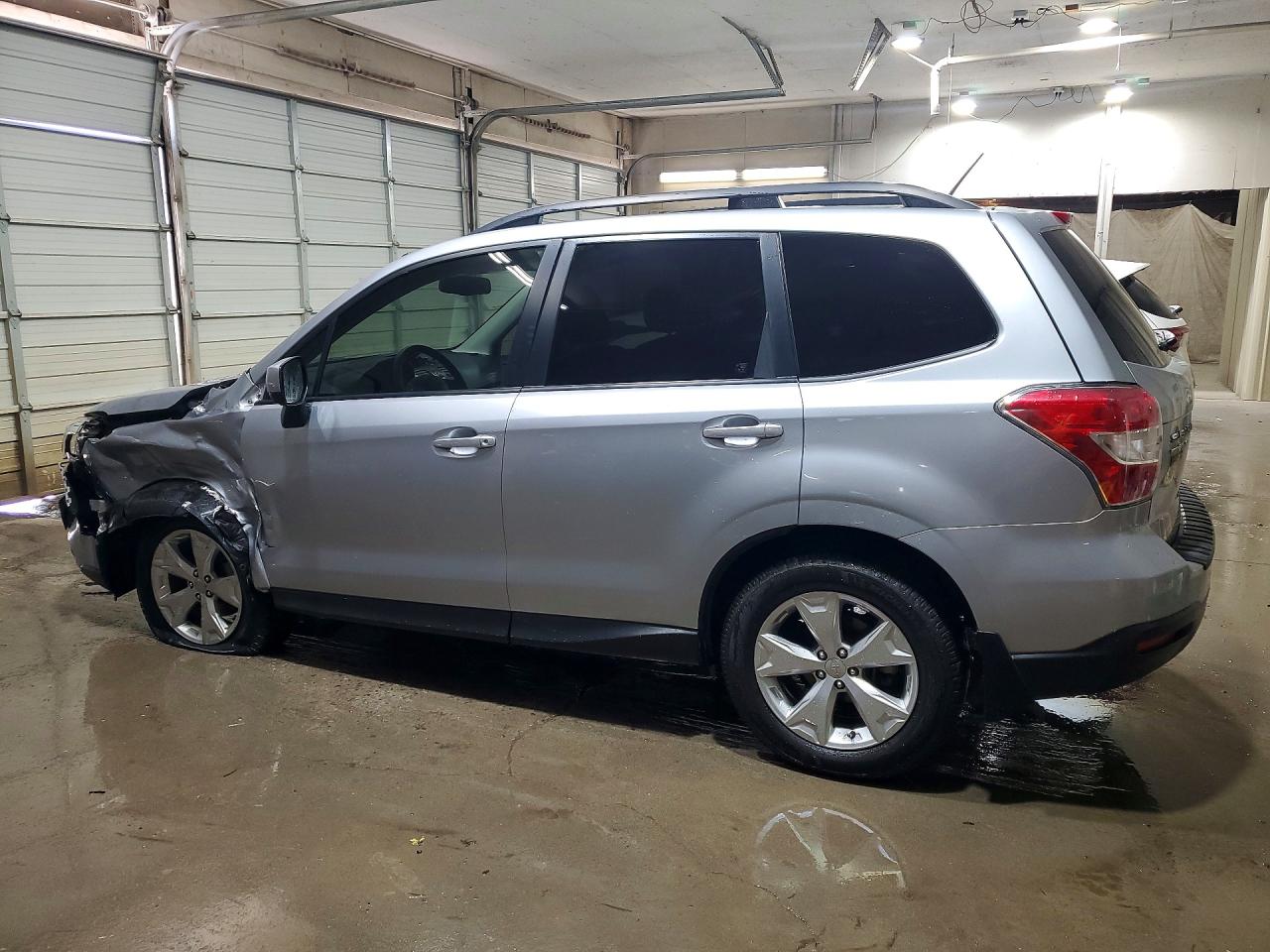 2014 Subaru Forester 2.5i Premium Silver vin: JF2SJACC3EG454860