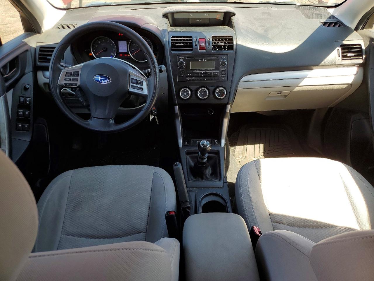 2014 Subaru Forester 2.5i Premium Burgundy vin: JF2SJACC3EG462408