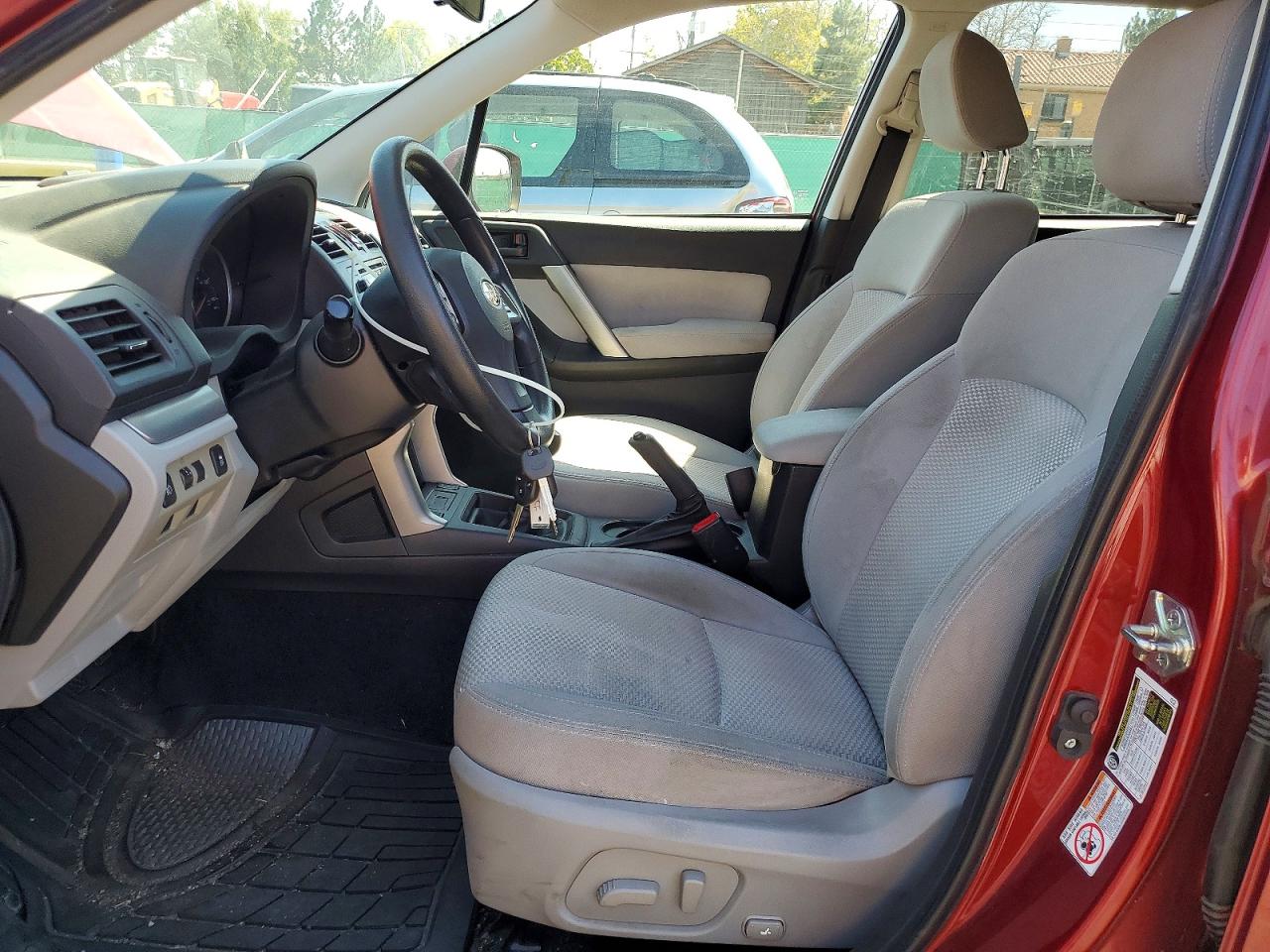 2014 Subaru Forester 2.5i Premium Burgundy vin: JF2SJACC3EG462408