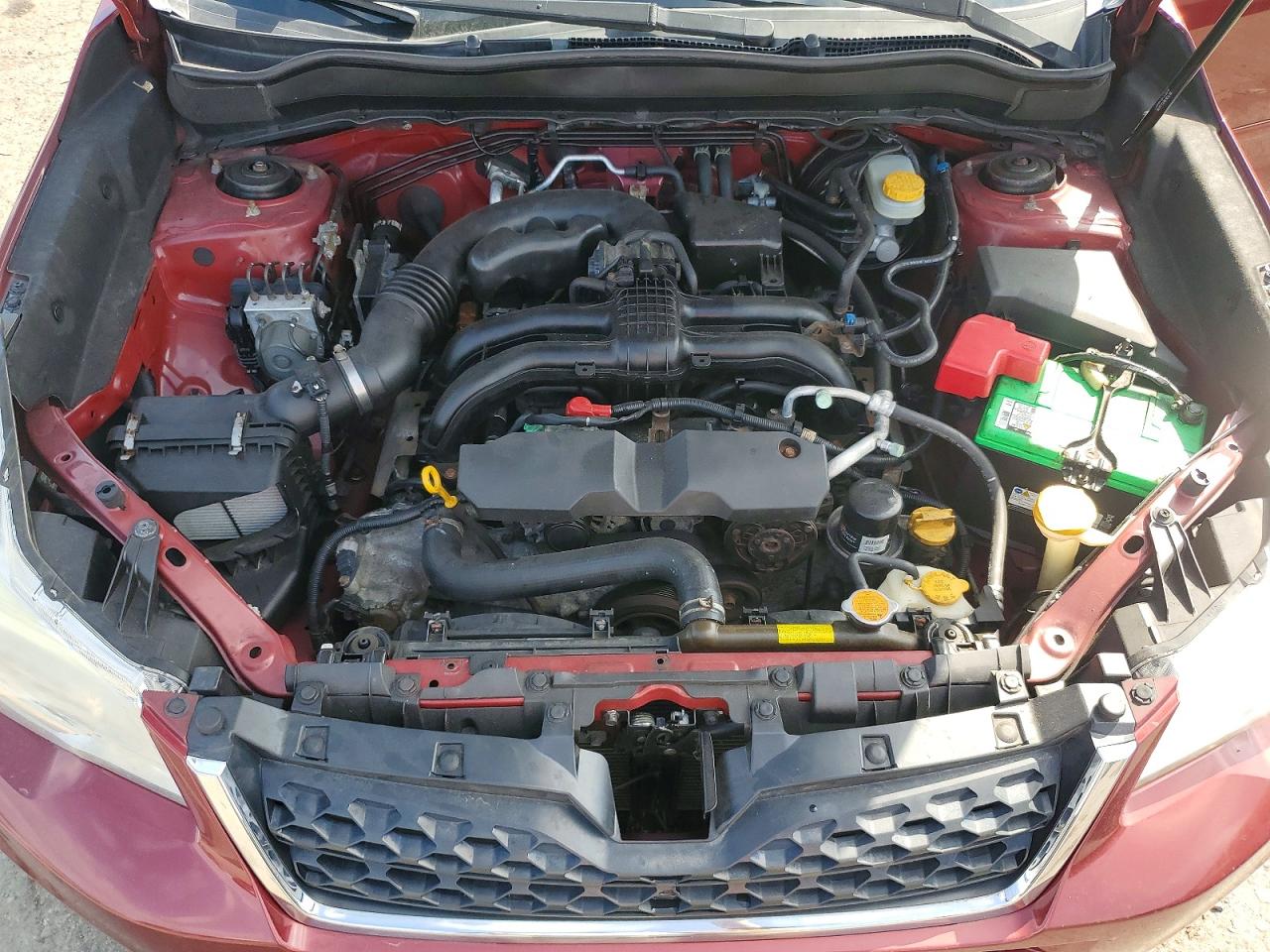 2014 Subaru Forester 2.5i Premium Maroon vin: JF2SJACCXEG441071