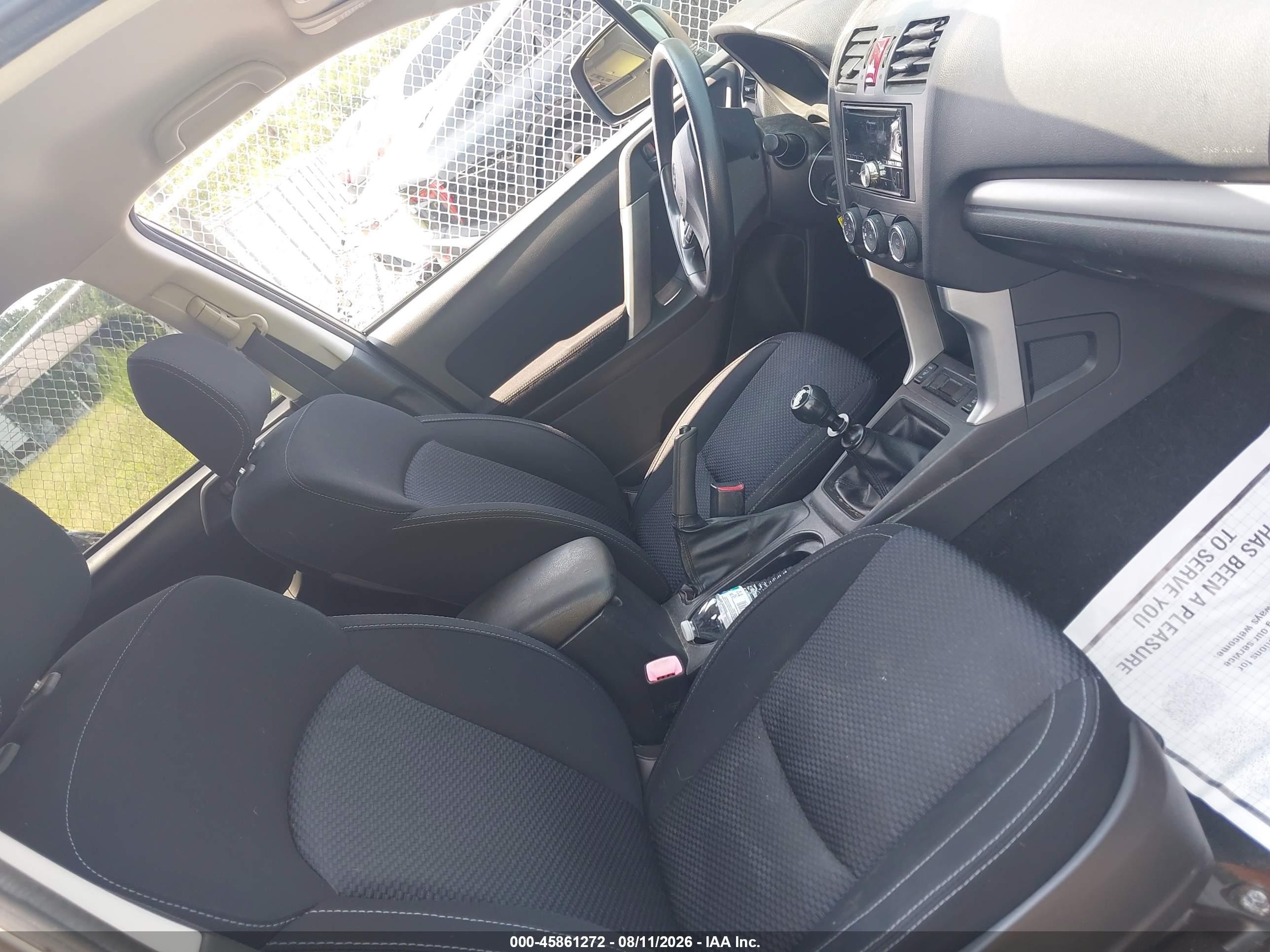 2014 Subaru Forester 2.5i Premium Champagne vin: JF2SJACCXEG458050