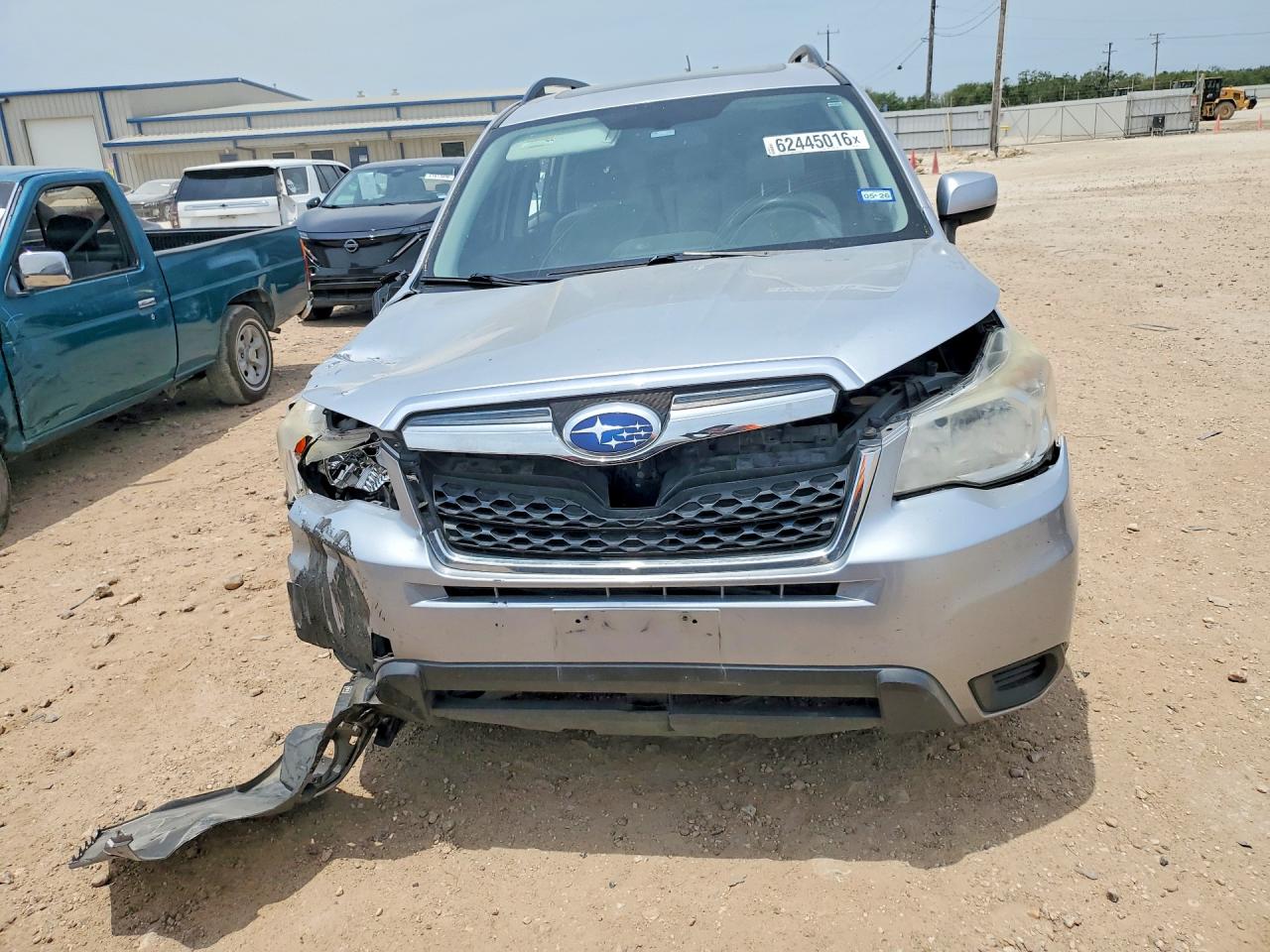 2015 Subaru Forester 2.5i Premium Silver vin: JF2SJADC0FH407411