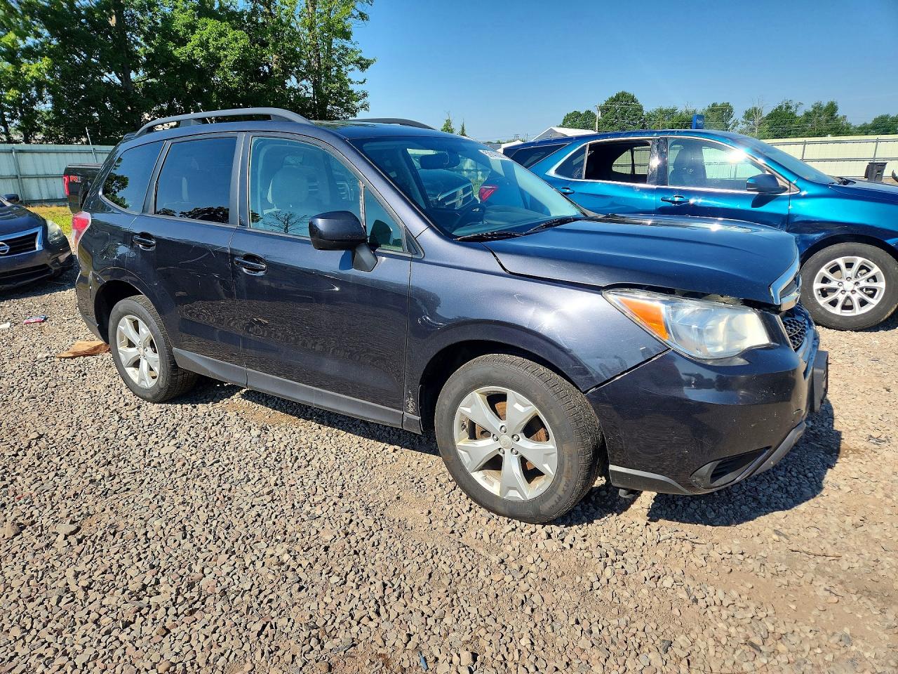 2015 Subaru Forester 2.5i Premium Black vin: JF2SJADC0FH412737